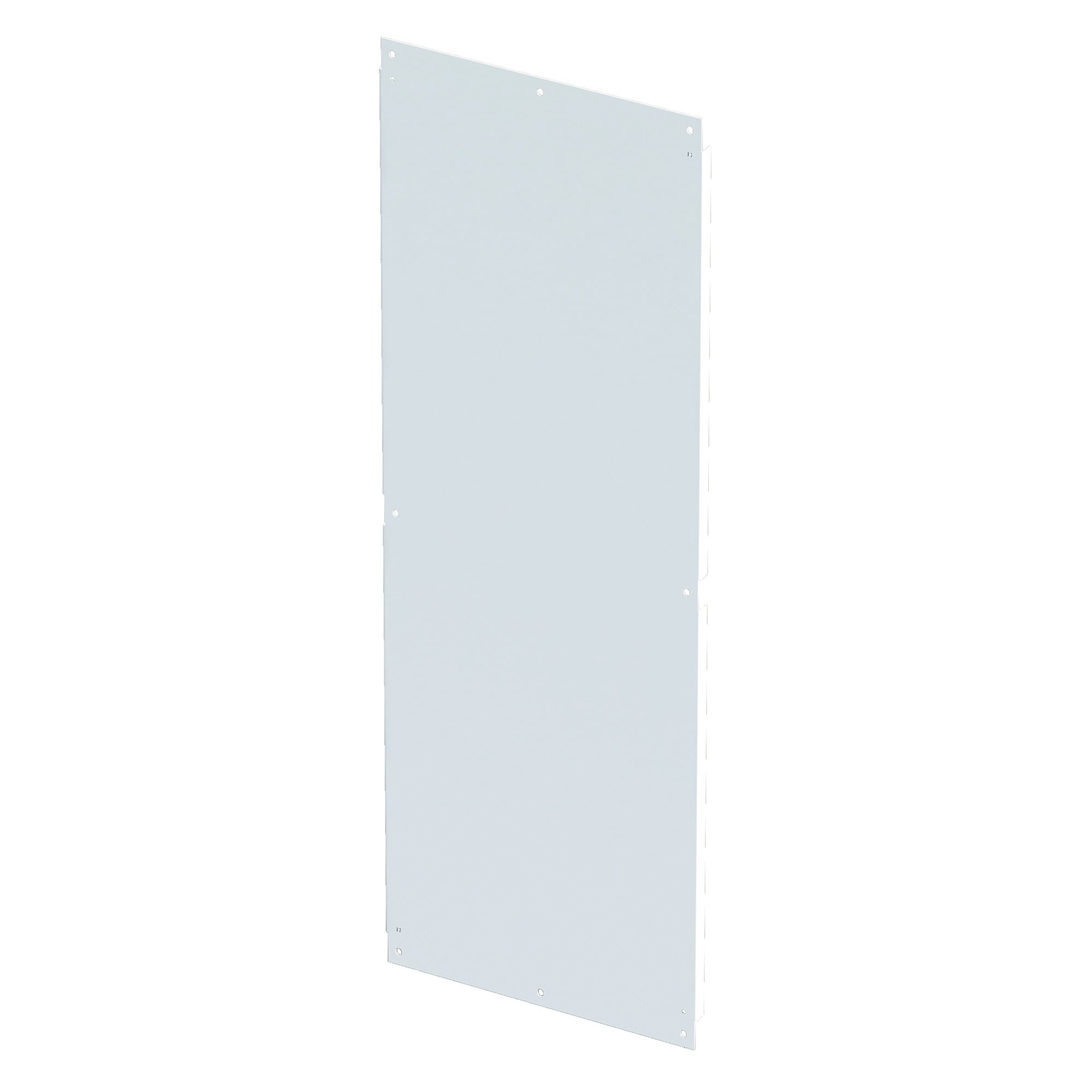 A90SMP14 PNL30 Side Mounted Panel, 14 in W x 78 in H, 12 ga Steel, White