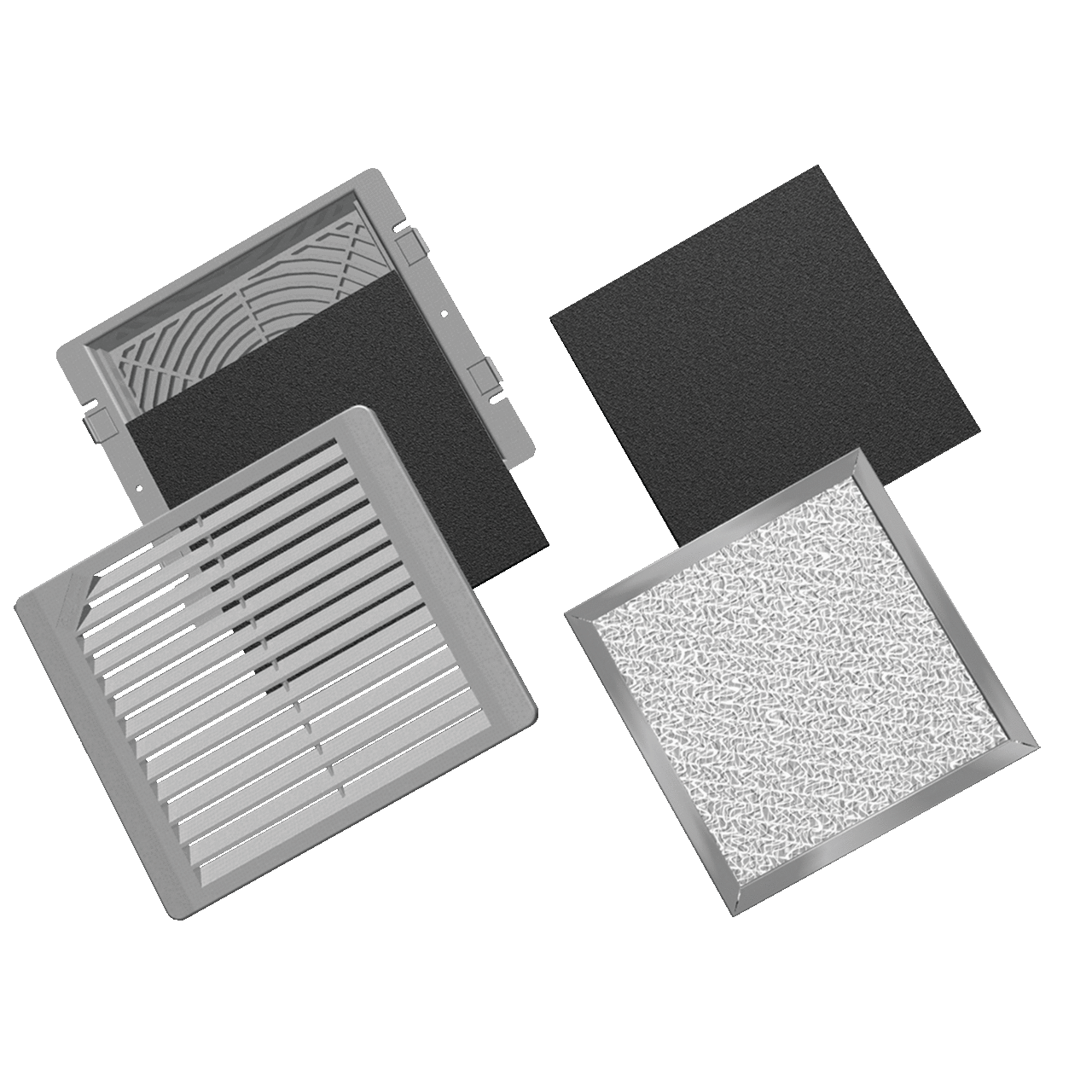 AFLTR10 D85 Replacement Filter, Foam, Gray