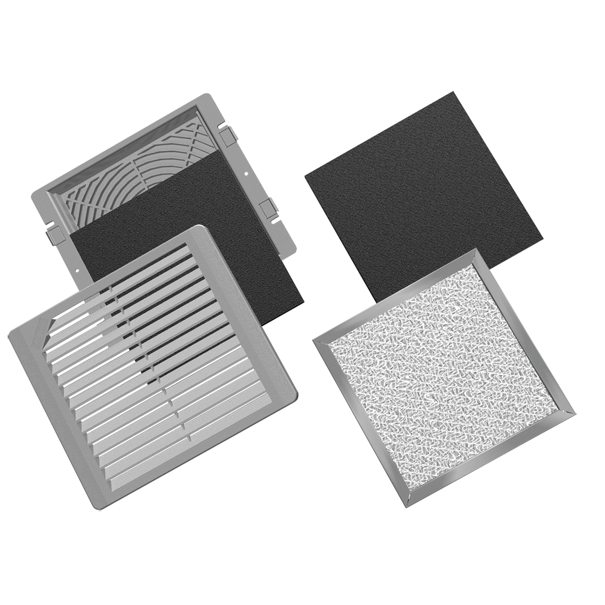 AFLTR10AL D85 Replacement Filter, Aluminum, Gray