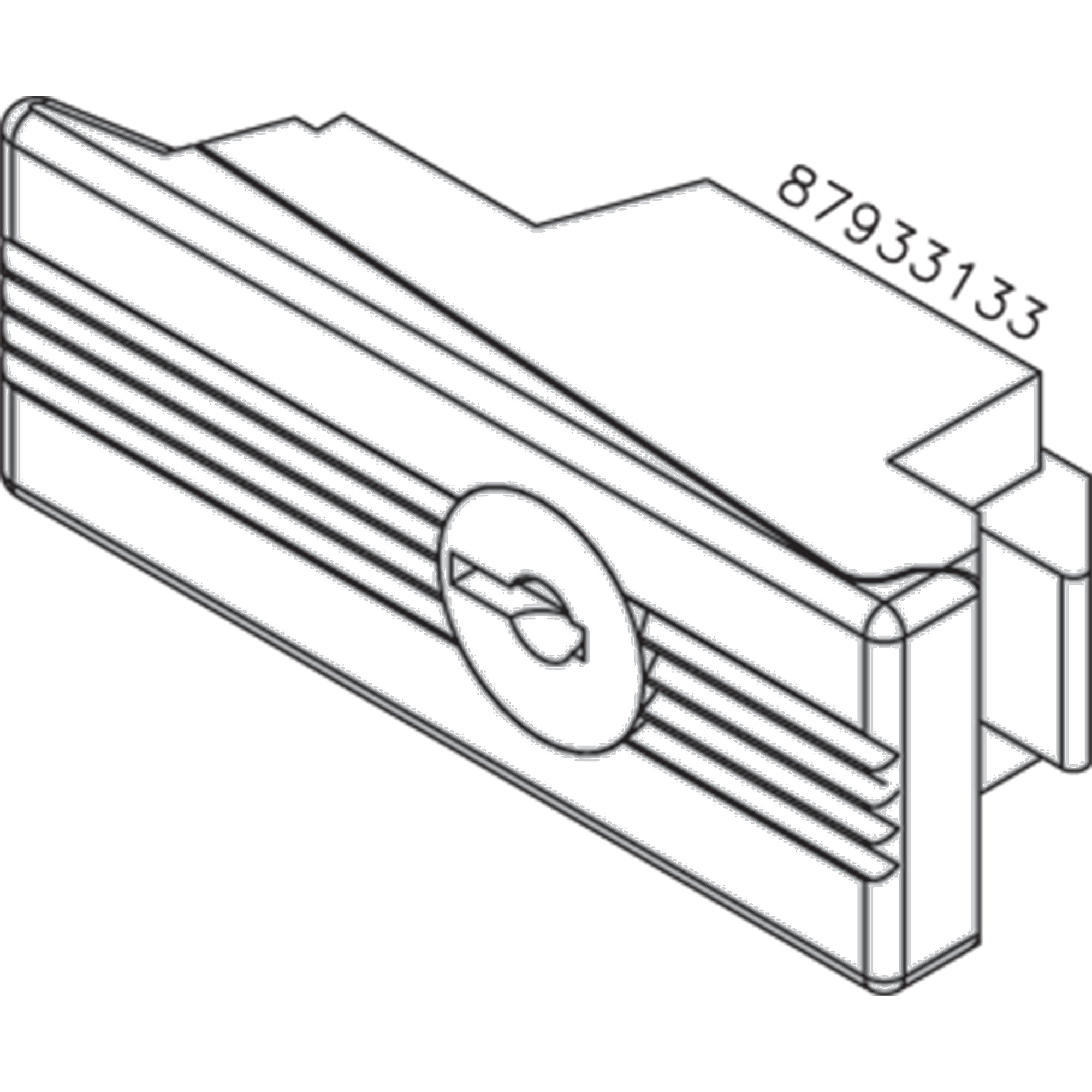 ATCL T90 Replacement Tumbler Lock, For Use With Type 1 Telephone Cabinet