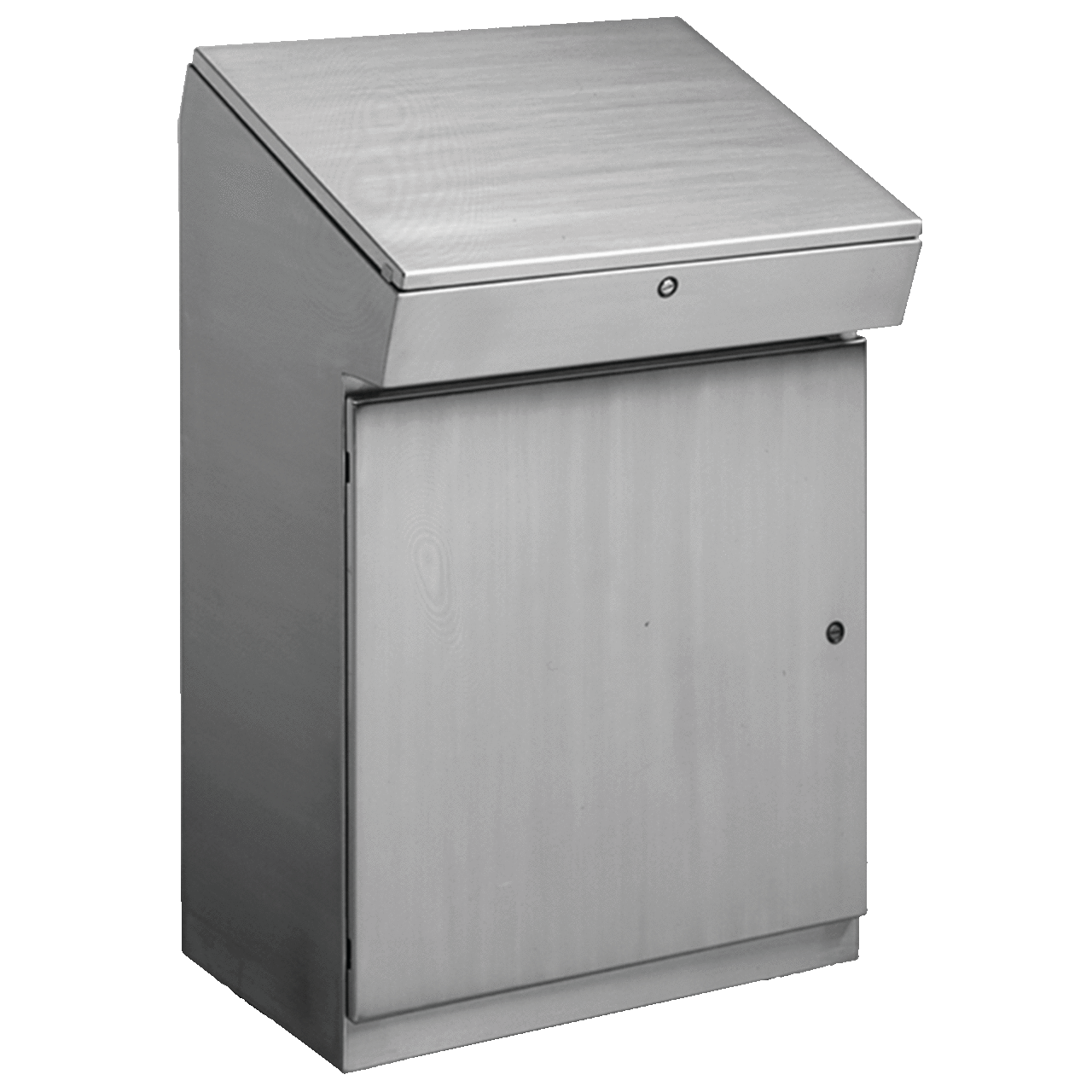 CFC382416SS Concept Console Enclosure, 38 in L x 24 in W x 15 in D, NEMA 3R/4/4X/12/13 NEMA Rating, Stainless Steel