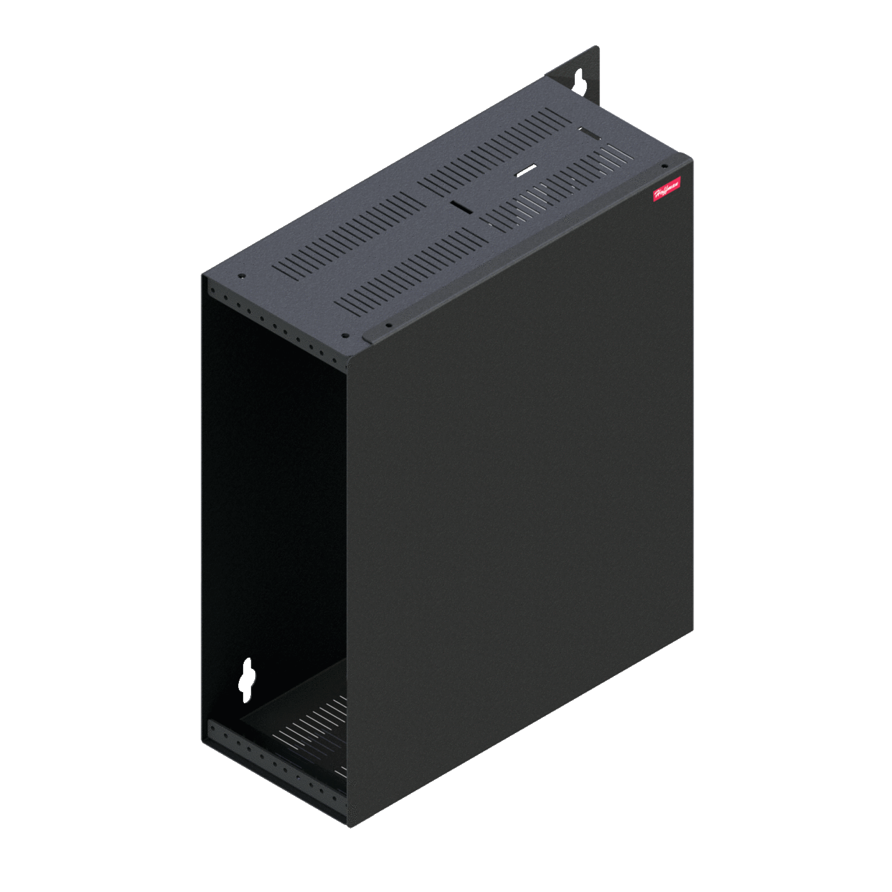 E19SM2U DOFRY Side Mount Cabinet, 20 in L x 16-1/2 in W x 3-1/2 in D, Steel