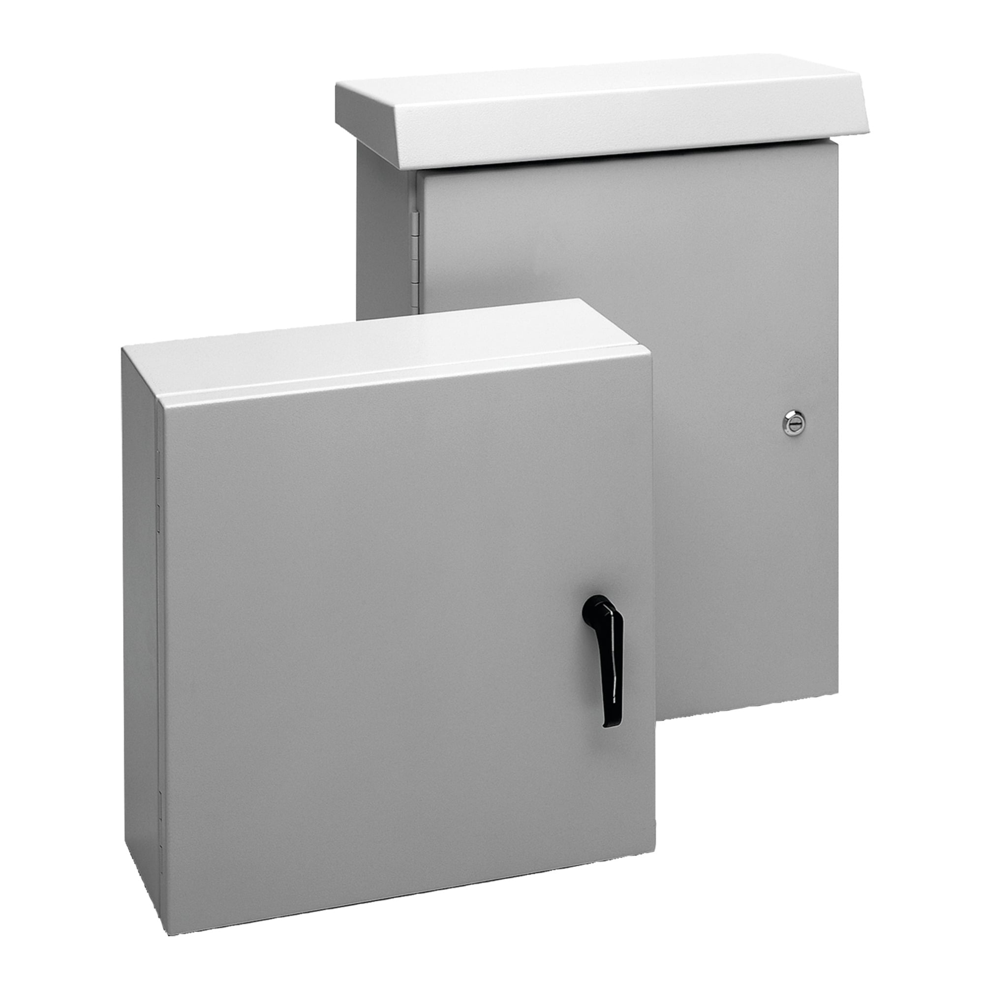 ECL1209030CH ComLine DCOM Enclosure, 47.24 in L x 35.43 in W x 11.81 in D, NEMA 4X/IP66 NEMA Rating, Aluminum