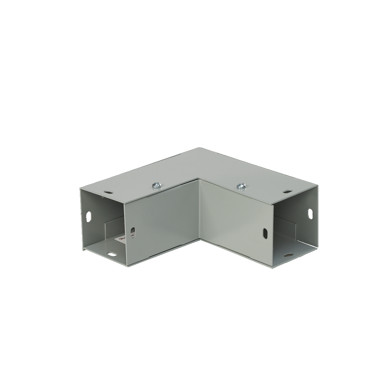 F121290EOUT Outside Opening Wireway Elbow, 16 in L x 16 in W, 90 deg Bend, Steel