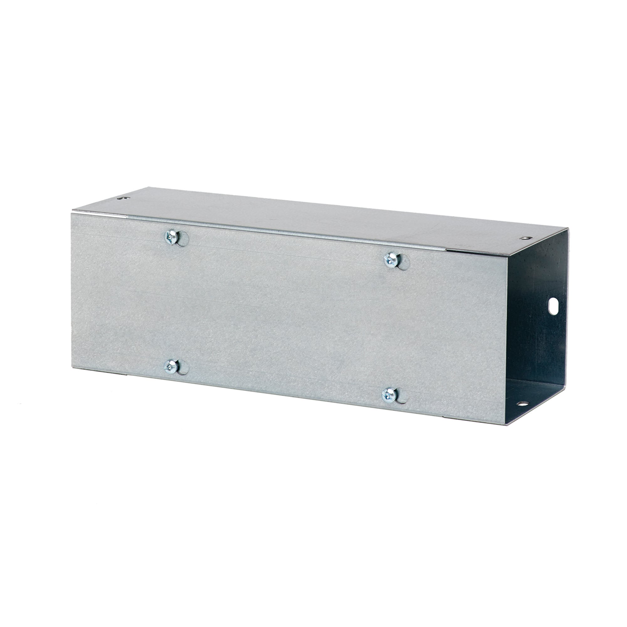 F1212T124GV F40G Lay-In Straight Section Wireway, 24 in L x 12 in W x 12 in H, Flat Cover, Steel