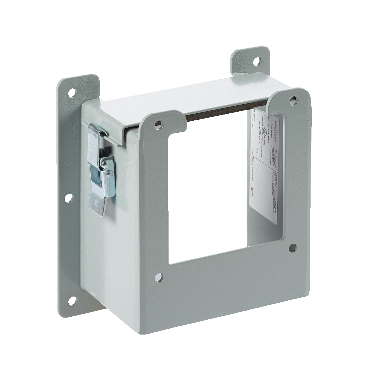 F126LRE44 F10 Wireway Reducer, For Use With Lay-In Type 12 Wireway, 6 in H x 12 in W x 4 in D, Steel, Gray