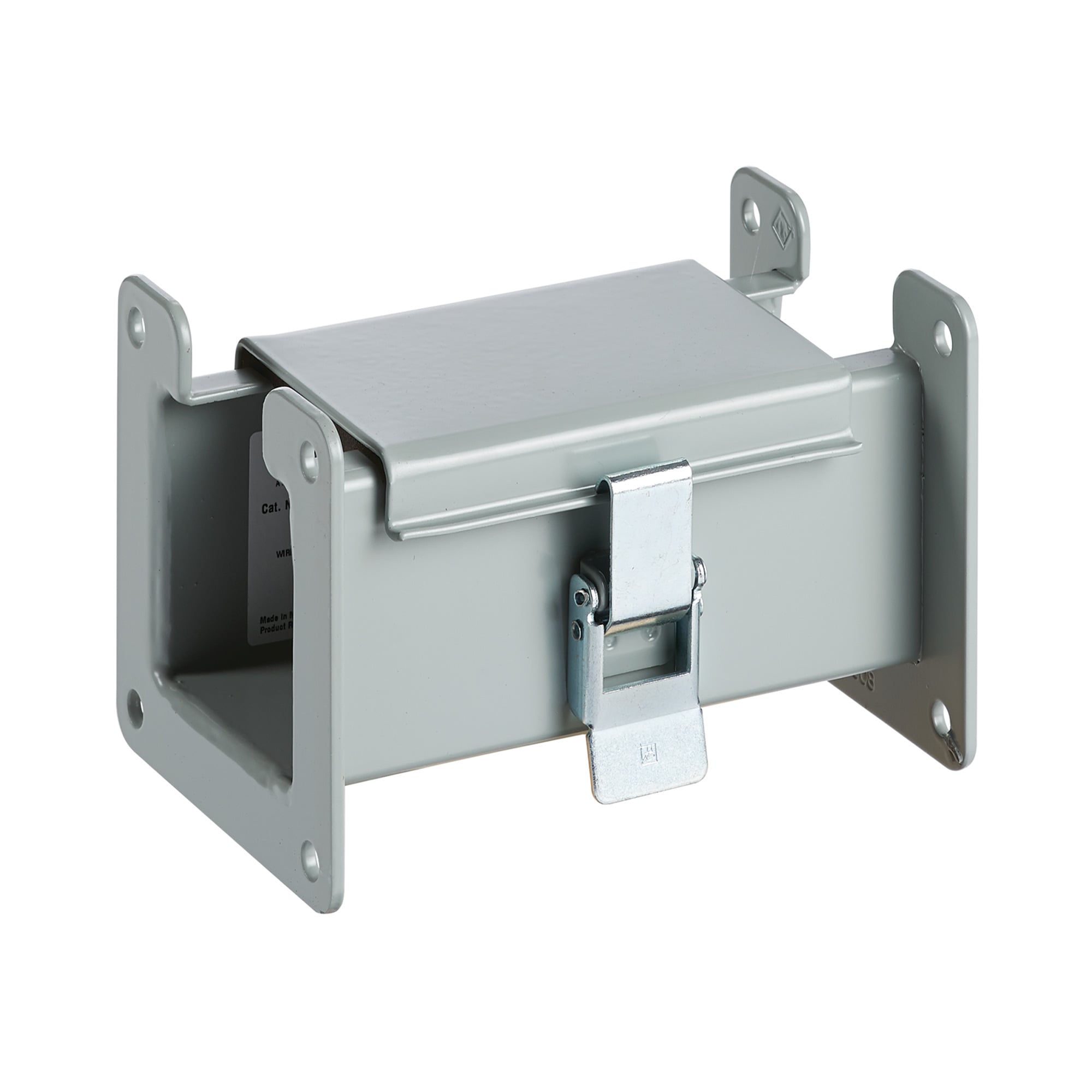 F22L06 F10 Lay-In Straight Section Wireway, 6 in L x 2-1/2 in W x 2-1/2 in H, Butt Hinged Cover, Steel