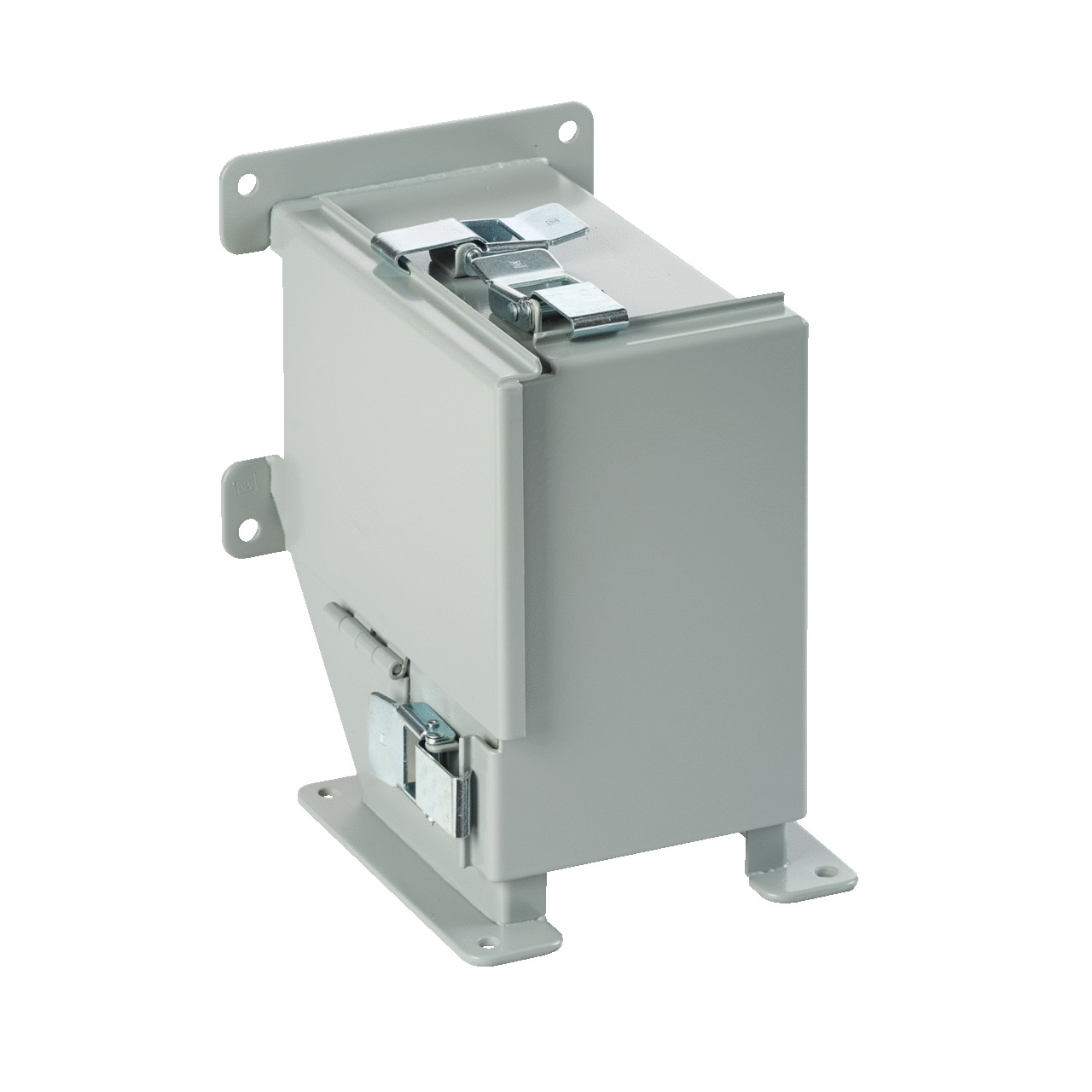 F22LKT F10 Clockwise Transposition Section, For Use With NEMA 3R Lay-In Wireway, Steel, Gray