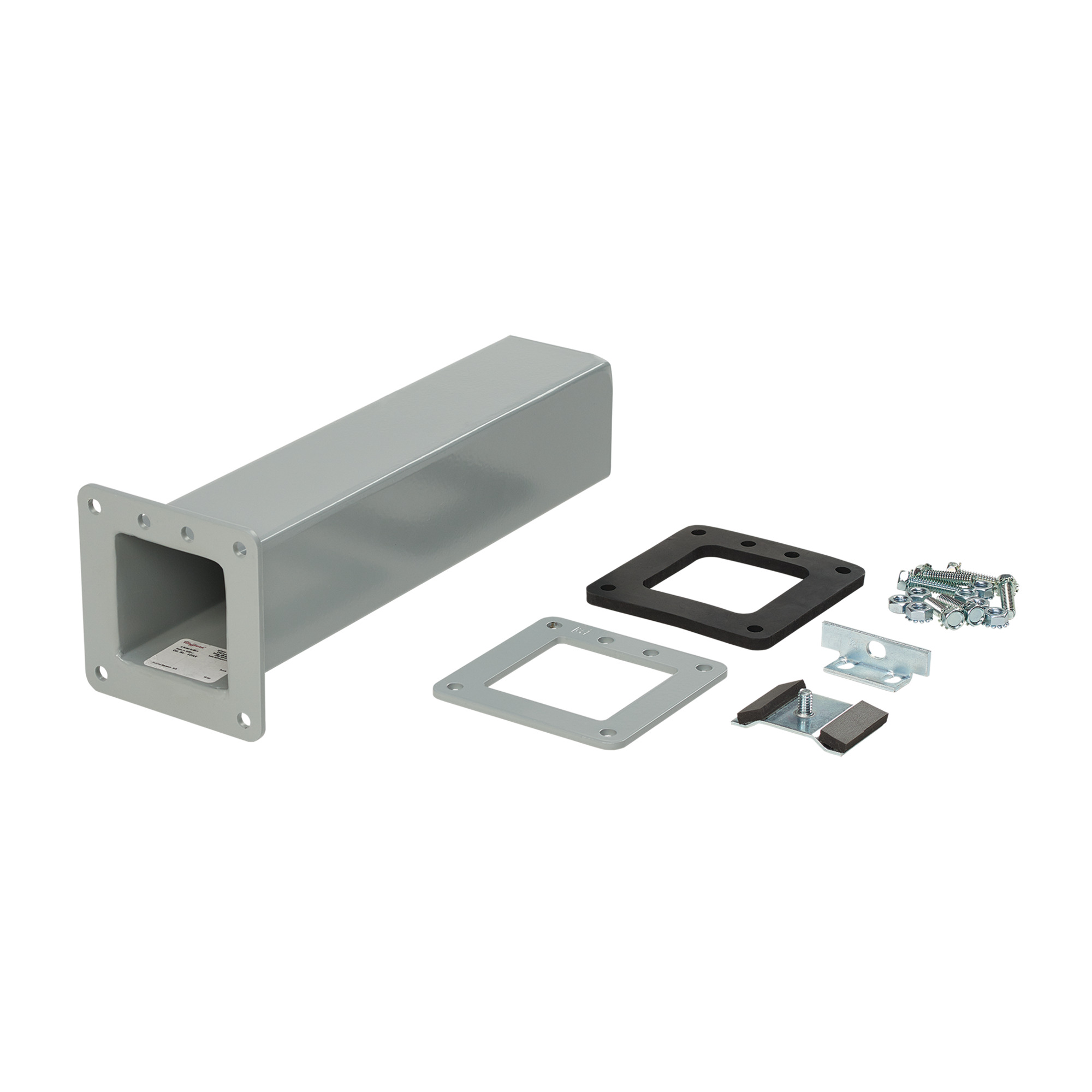 F22LX F10 Non-Lay-In Cut-Off Fitting, For Use With NEMA 12 Lay-In Wireway, Steel, Gray