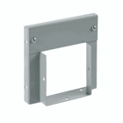 Reducer, 4x4 to2.5x2.5, Gray, Steel