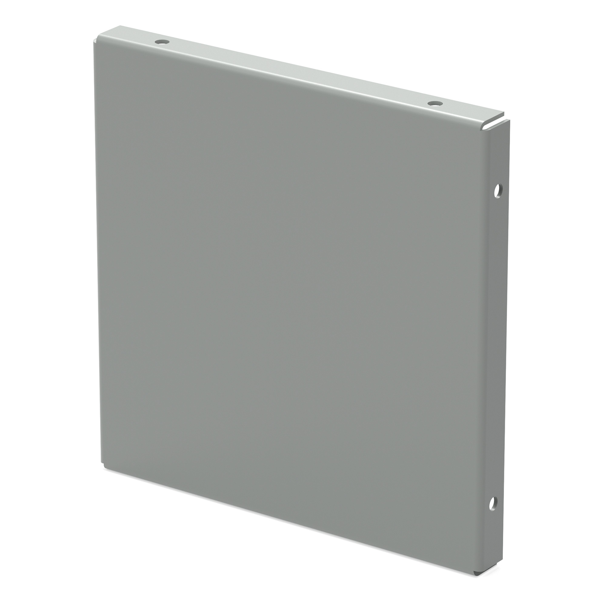 F44GCPNK F40PF Closure Plate, For Use With 4 x 4 in NEMA 1 Lay-In Flat Cover Wireway, Steel, Gray