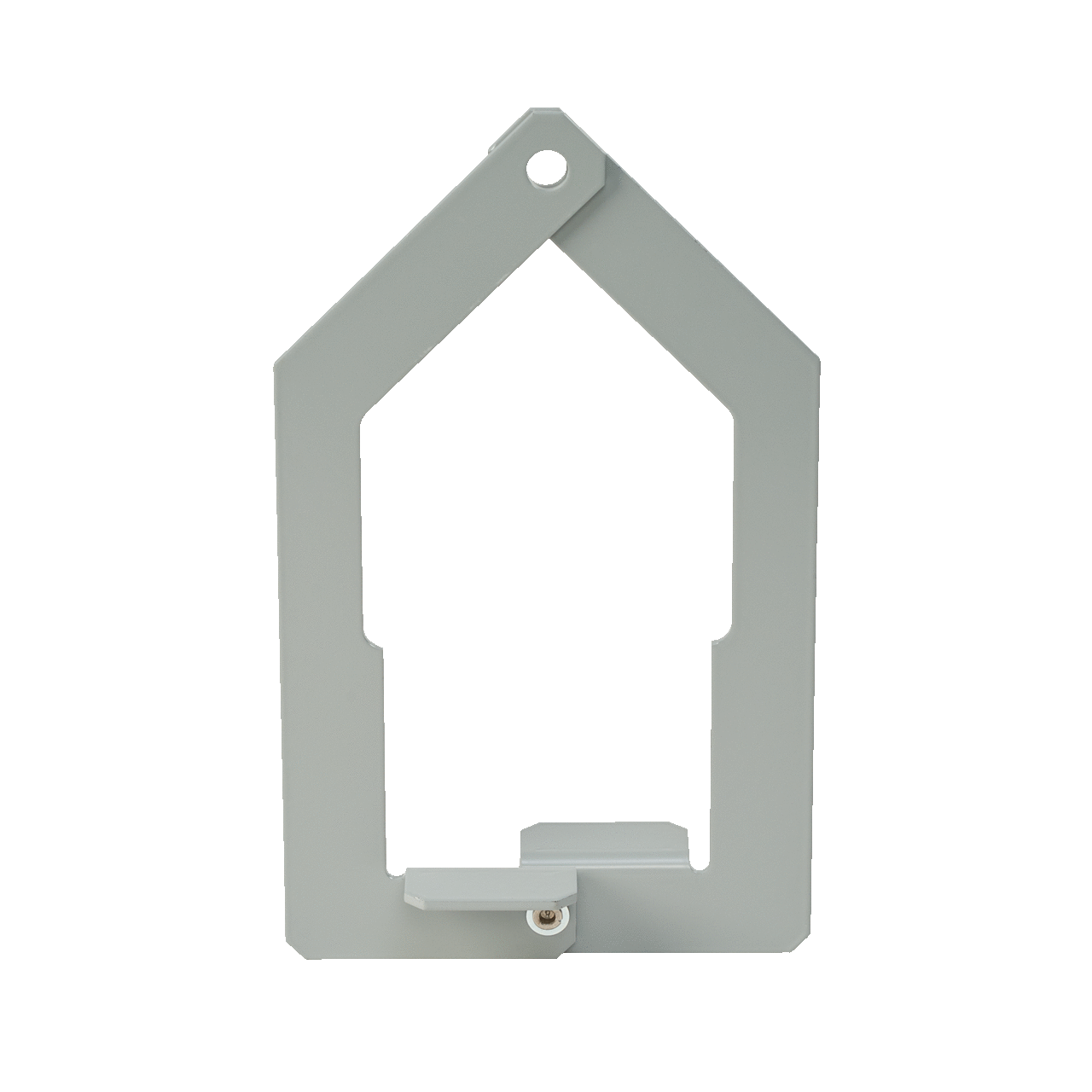 F44HBEP F25 Wireway Hanger, For Use With 4 x 4 in NEMA 12/3R Fiberglass Feed Through Wireway and Trough, Steel, Gray
