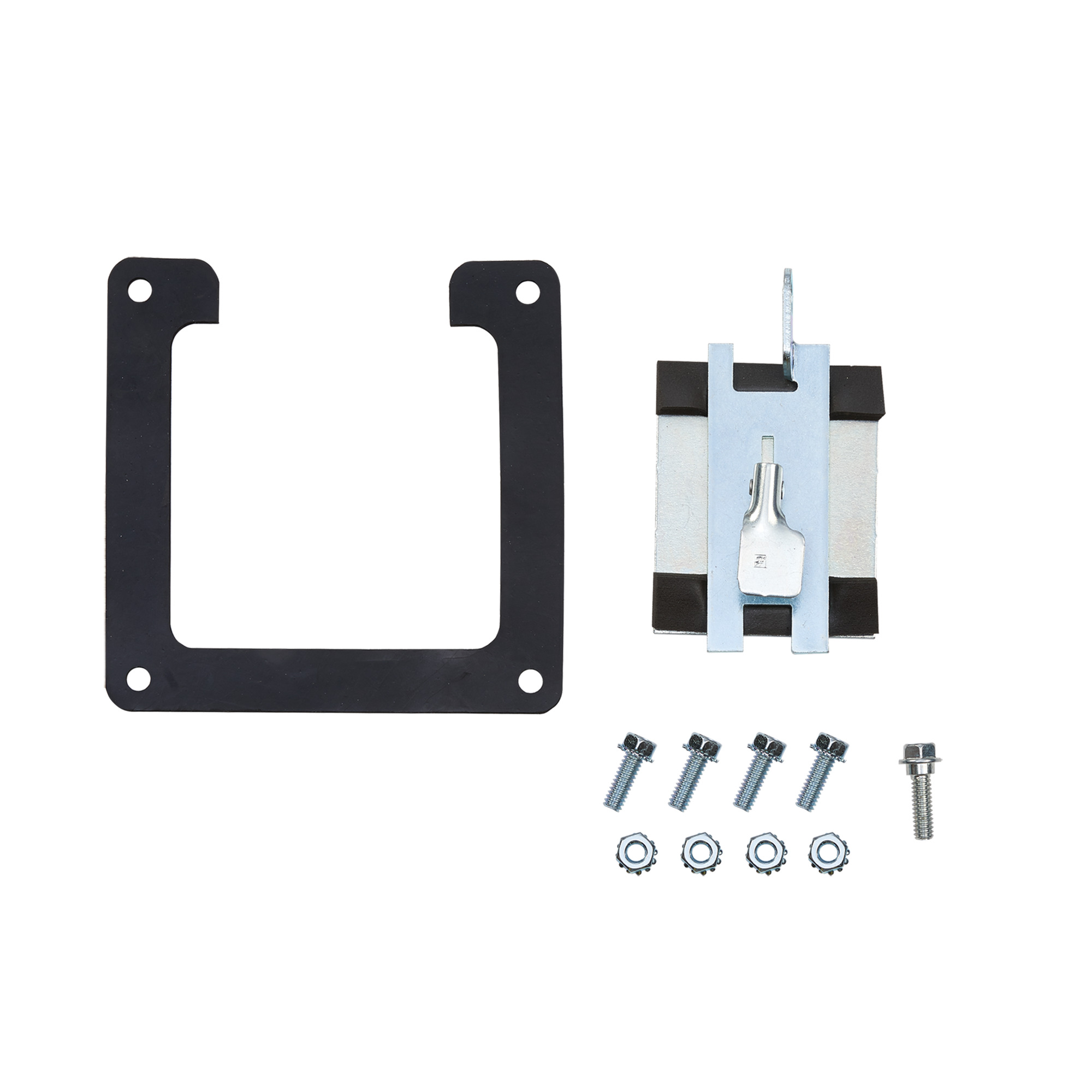 F44LSGQR F10 Flat Quick Release Sealing Plate, 4 x 4 in, For Use With NEMA 12 Lay-In Wireway, Steel