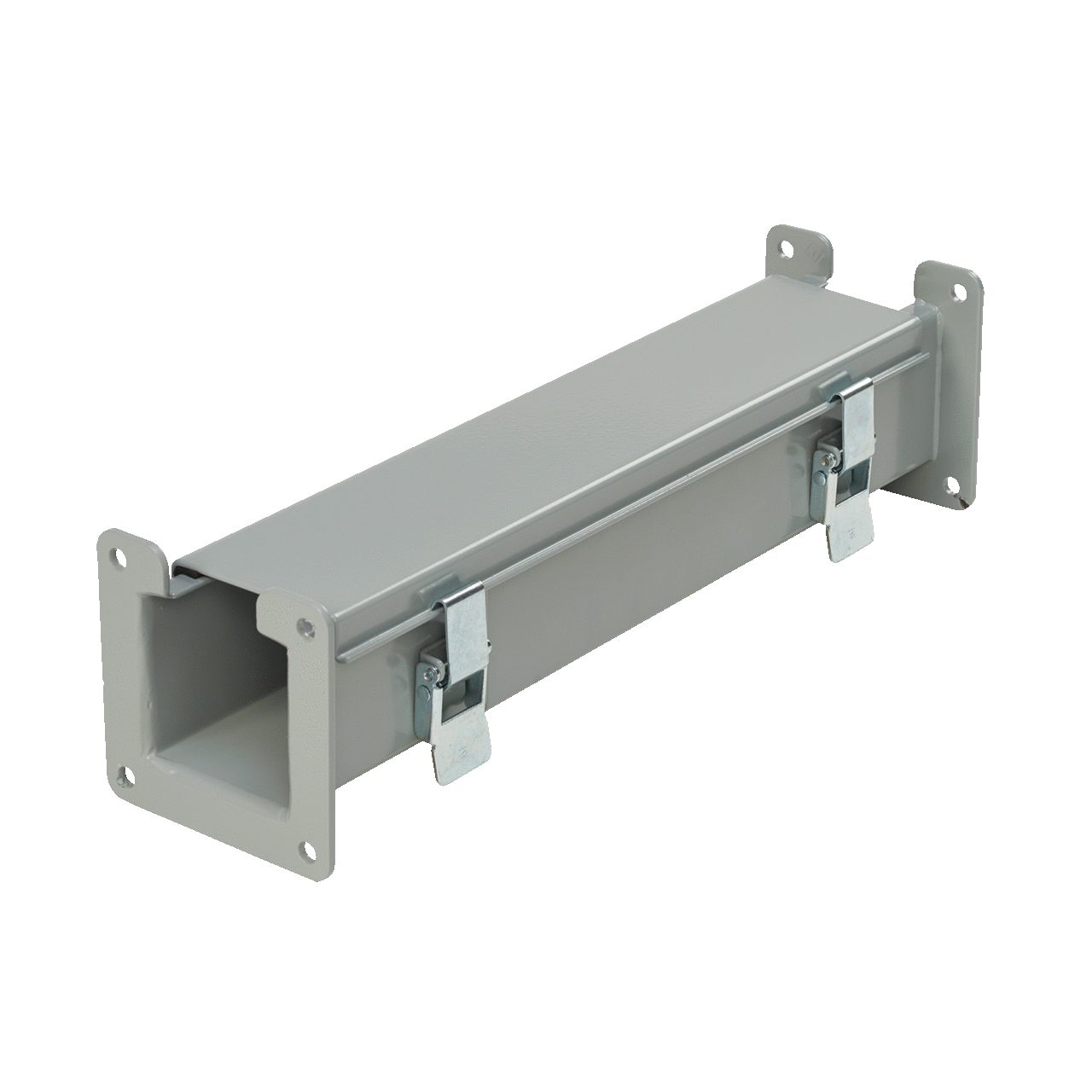 F44LXL F10 Lay-In Cut-Off Fitting, For Use With NEMA 12 Lay-In Wireway, Steel, Gray