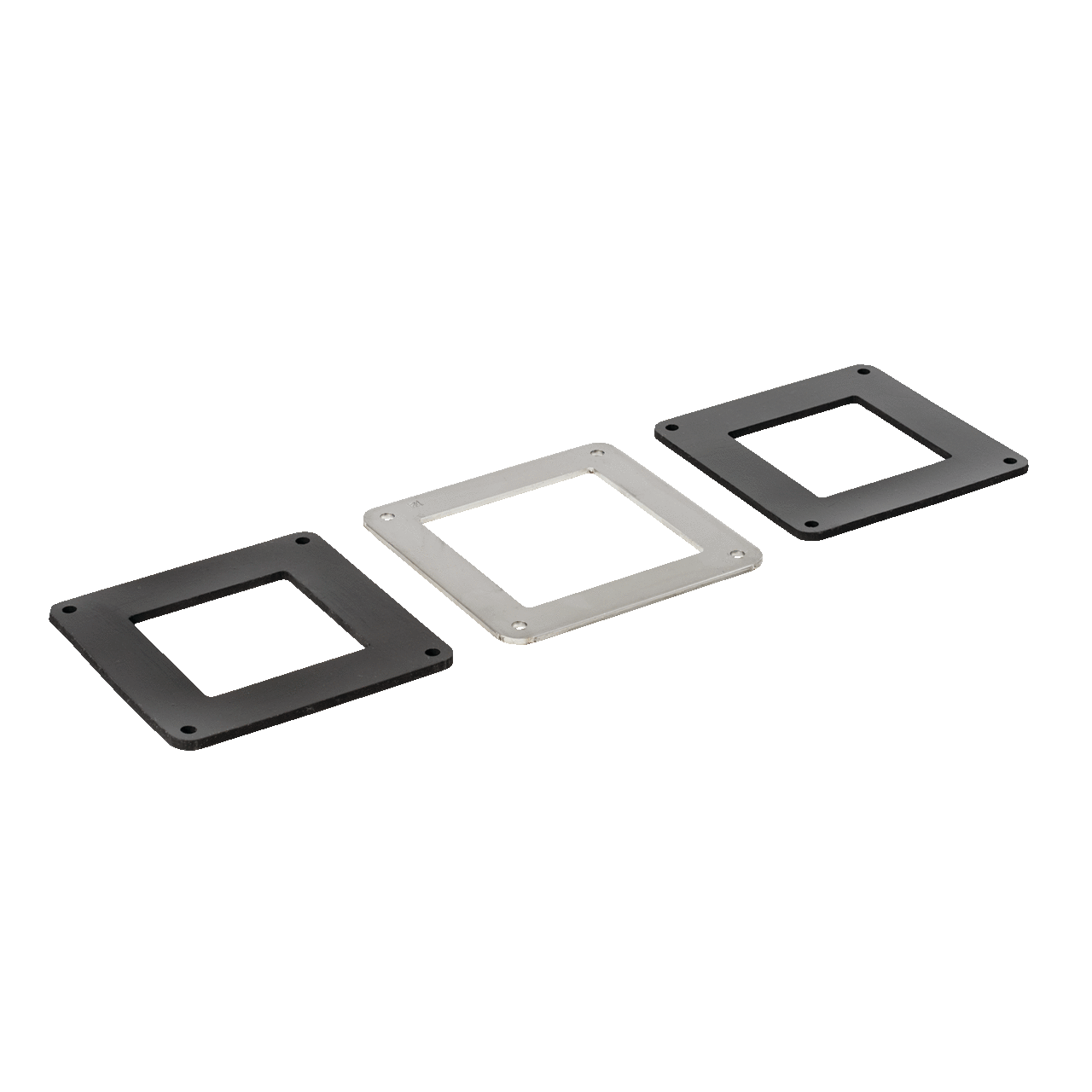 F44WBFG F25 Box Connector, For Use With 4 x 4 in NEMA 12/3R Fiberglass Wireway and Trough, Steel, Epoxy Coated