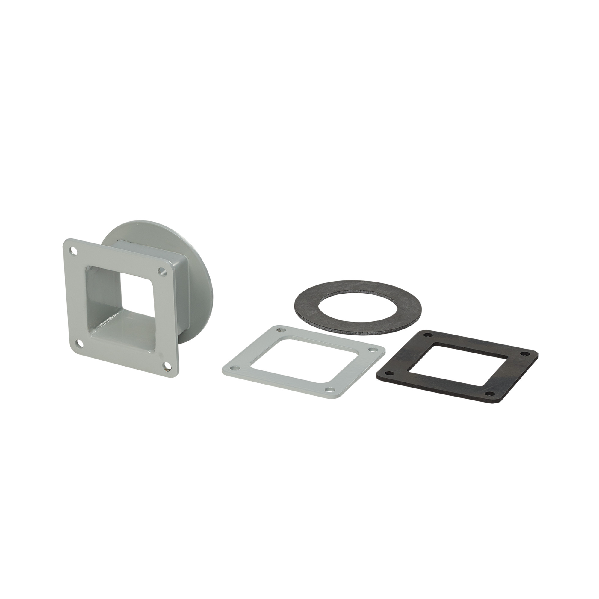 F44WSC F20 Regular Swivel Nipple, For Use With 4 x 4 in NEMA 12 Feed-Through Wireway, Steel, Gray