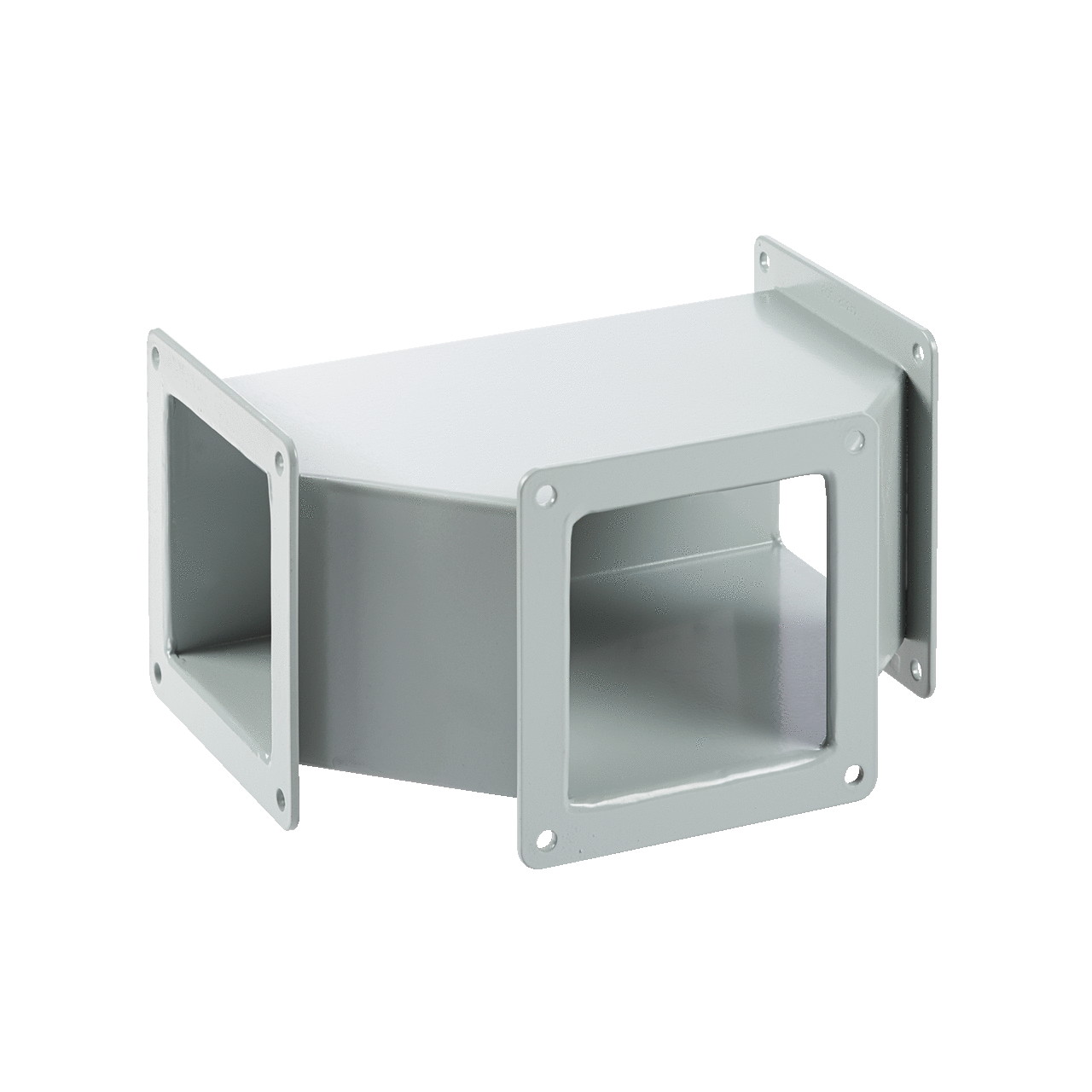 F44WT F20 Wireway Tee, For Use With 4 x 4 in NEMA 12 Feed Through Wireway, Steel, Gray