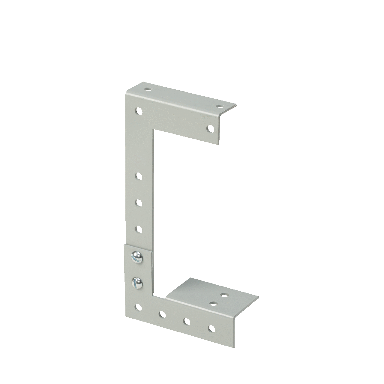 F66GDB F40PF Drop and Bracket Hanger, For Use With 6 x 6 in NEMA 1 Lay-In Wireway, Steel, Gray