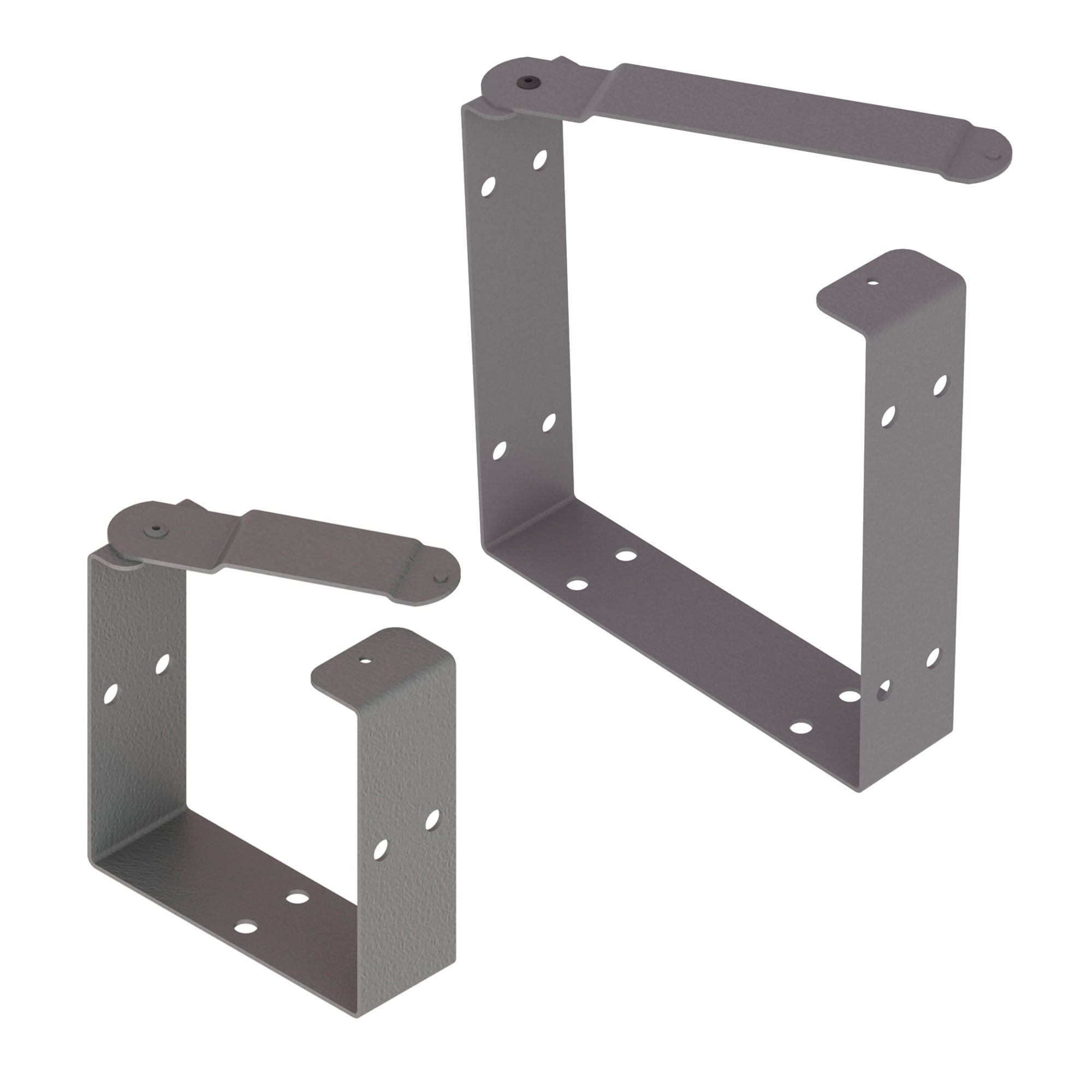 F66GUC F40PF Universal U-Connector, For Use With 6 x 6 in NEMA 1 Lay-In Flat Cover Wireway, Steel, Painted