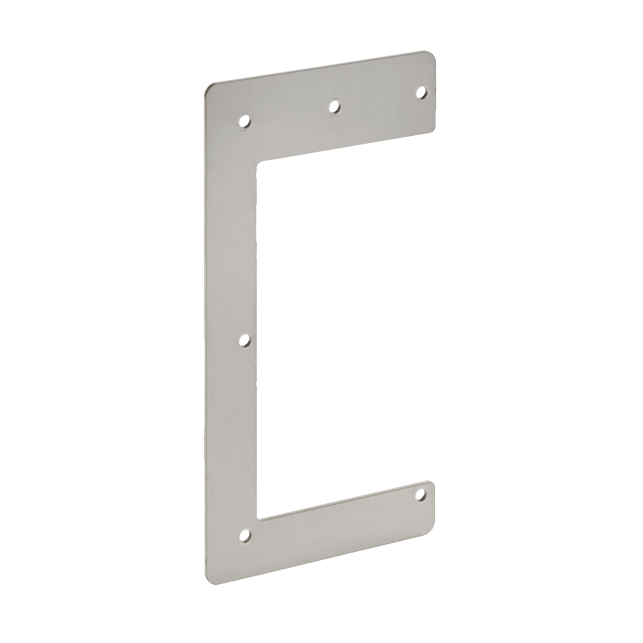 F66HDSS F22 Drop Hanger, For Use With 6 x 6 in NEMA 4X Stainless Steel Feed-Through Wireway, 304 Stainless Steel, Gray