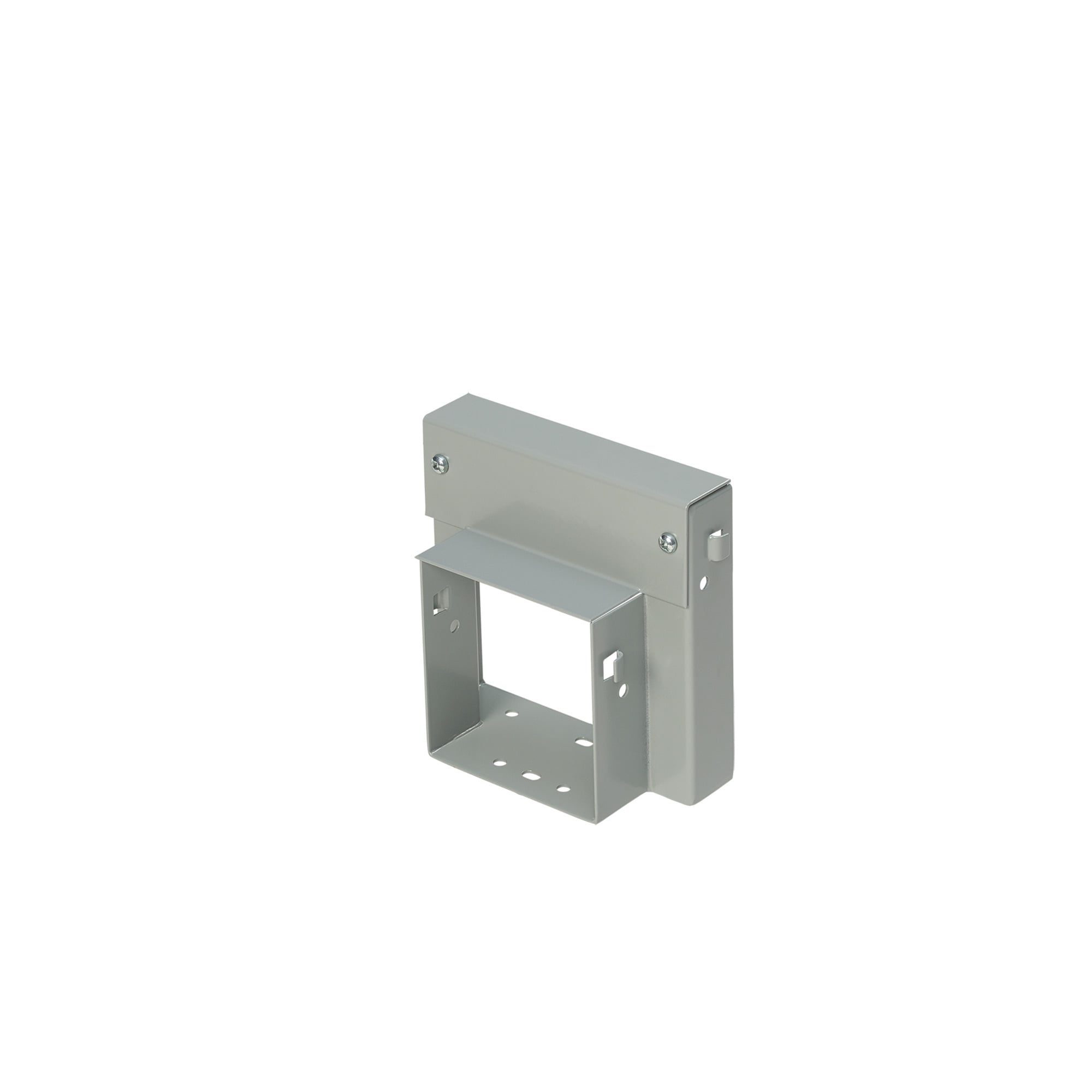 F66T3R44R F30G Wireway Reducer, For Use With Lay-In Type 3R Wireway, 6 in L x 6 in W x 3.54 in D, Steel, Gray