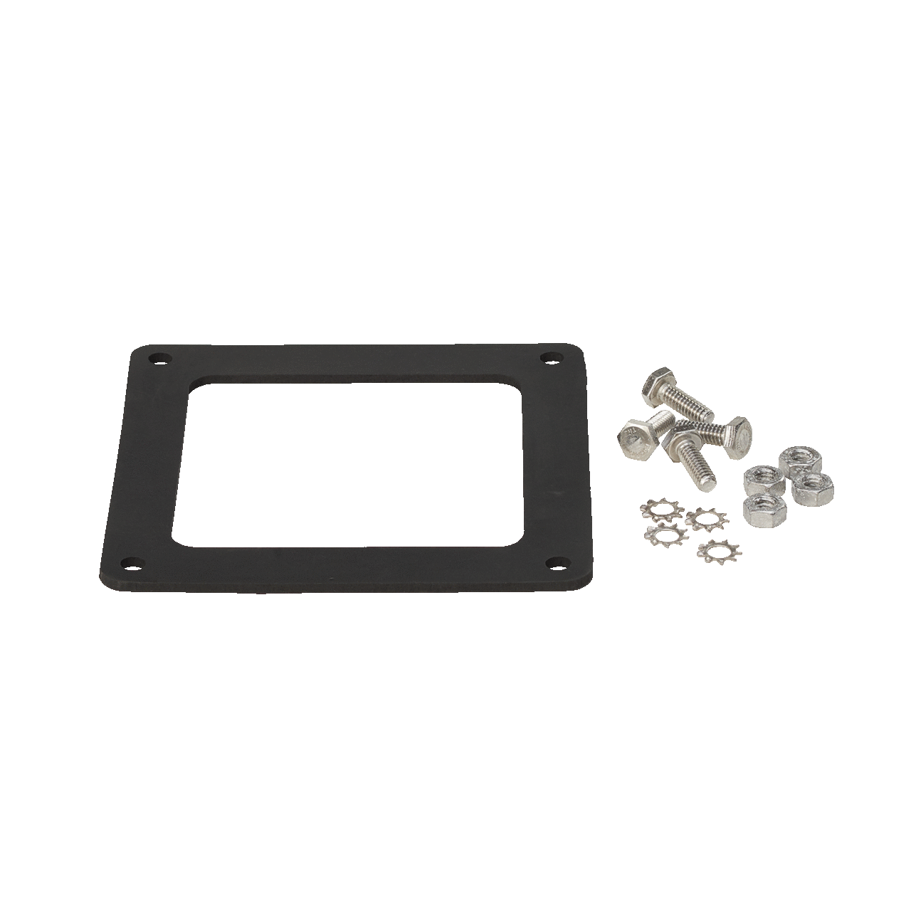 F66WGSS F22 Gasket and Screw, For Use With 6 x 6 in NEMA 4X Stainless Steel Feed-Through Wireway, Rubber/Steel