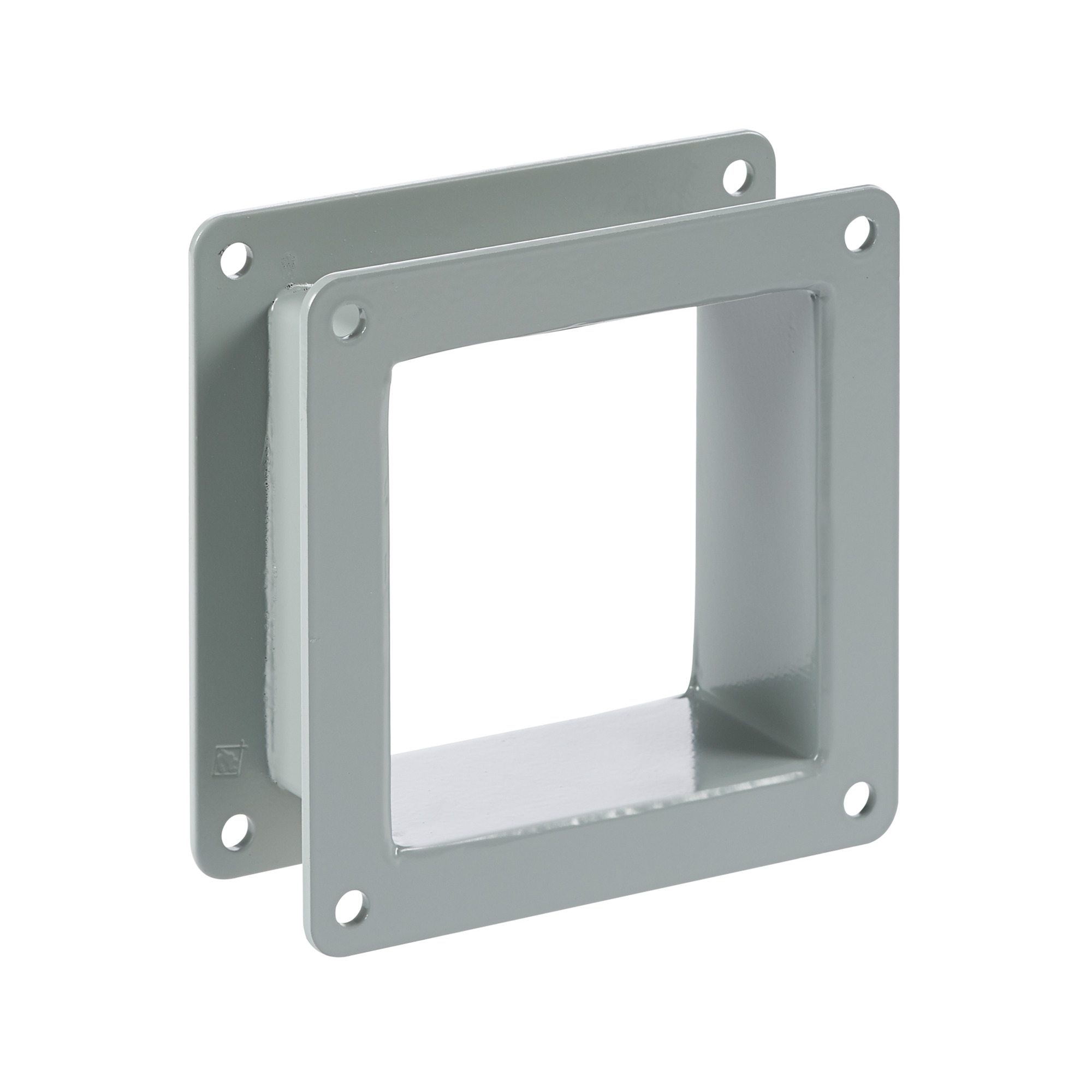F66WN3 F20 Nipple, For Use With 6 x 6 in NEMA 12 Feed-Through Wireway, Steel, Gray