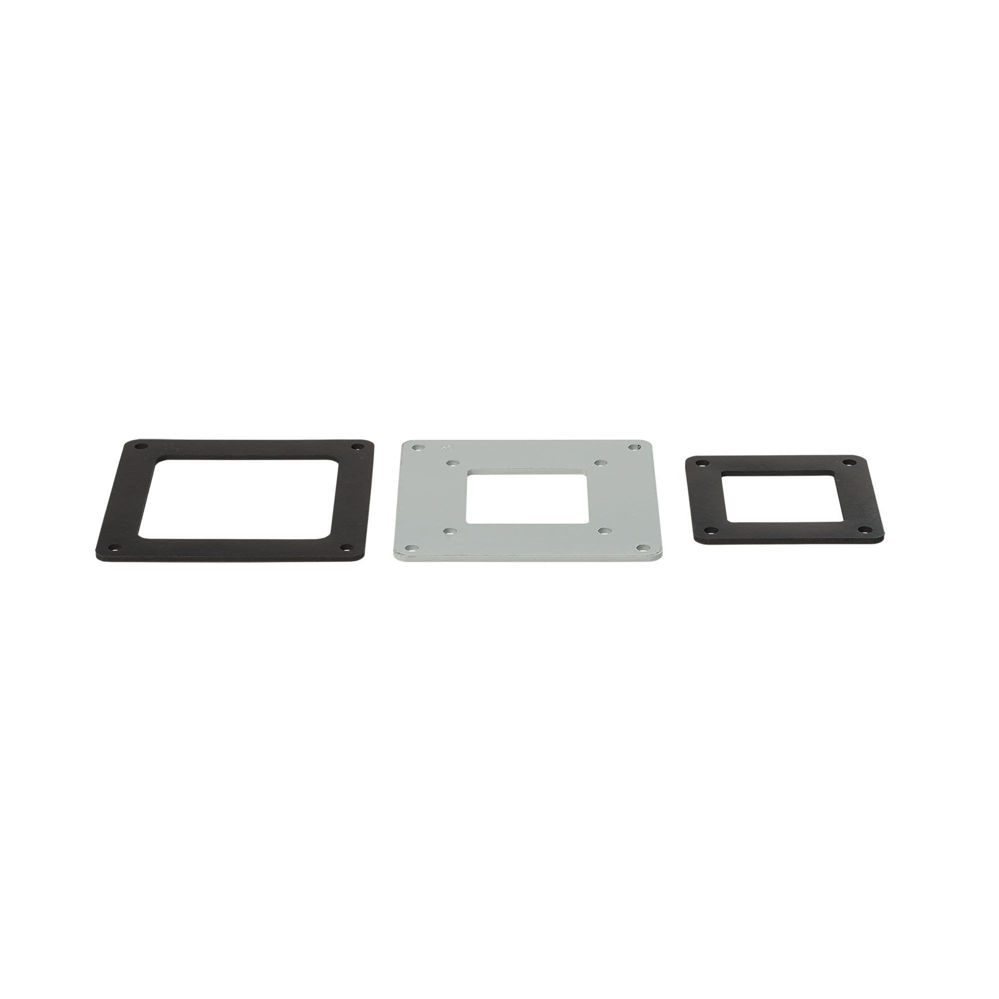 F66WRE44 F20 Edge Hole Reducer Bushing, For Use With 6 x 6 in NEMA 12 Feed-Through Wireway, Steel, Gray