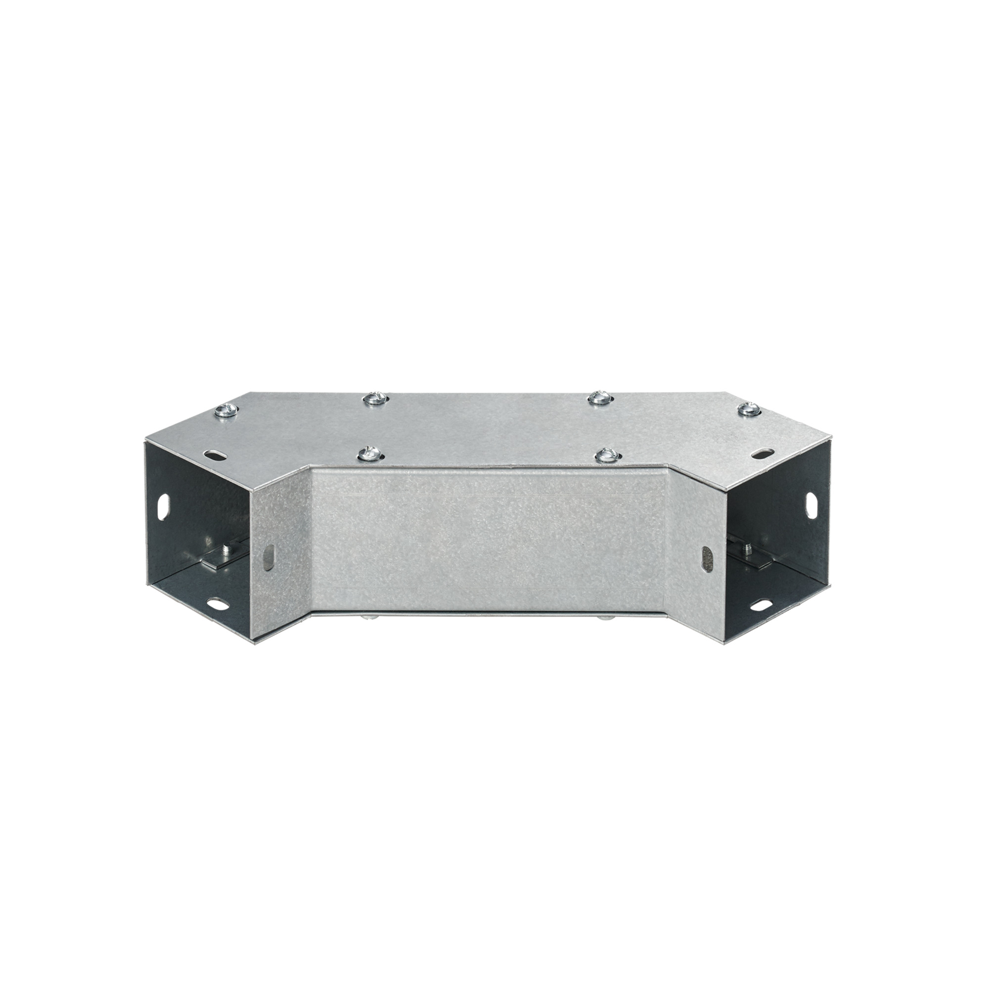 F8890SEGV F40GF Sweep Wireway Elbow, 13.44 in L x 8 in W x 8 in H, 90 deg Bend, Steel