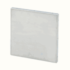 Galvanized Closure Plate, 8.00x8.00, Steel