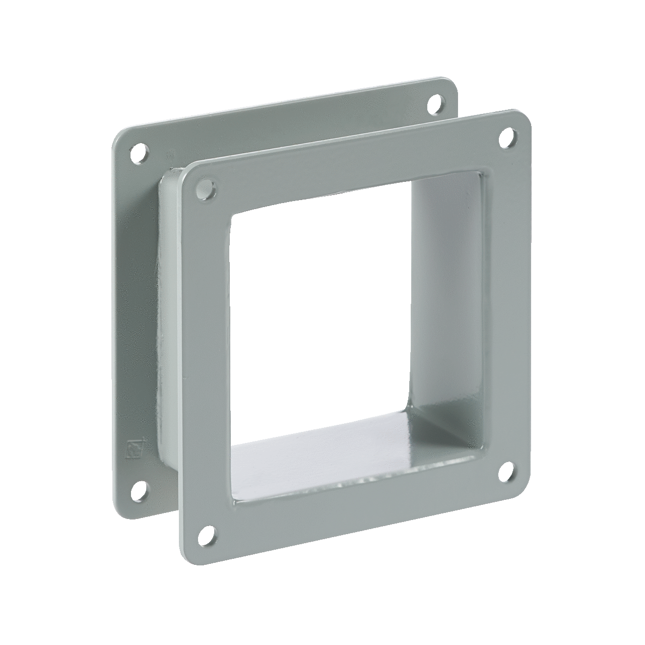 F88WN6 F20 Nipple, For Use With 8 x 8 in NEMA 12 Feed-Through Wireway, Steel, Gray