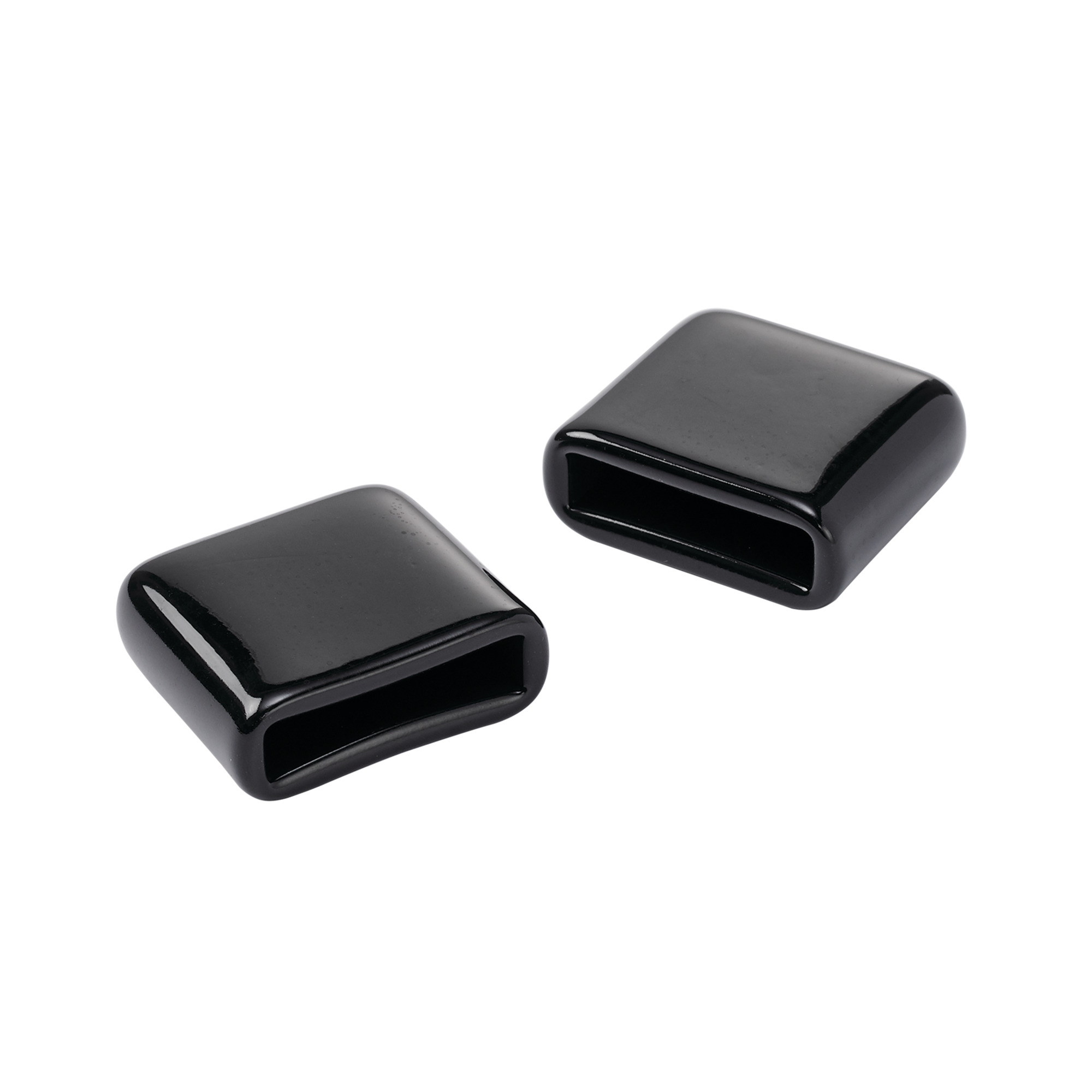 LEC End Cap, For Use With Ladder Rack Systems, Vinyl, Black