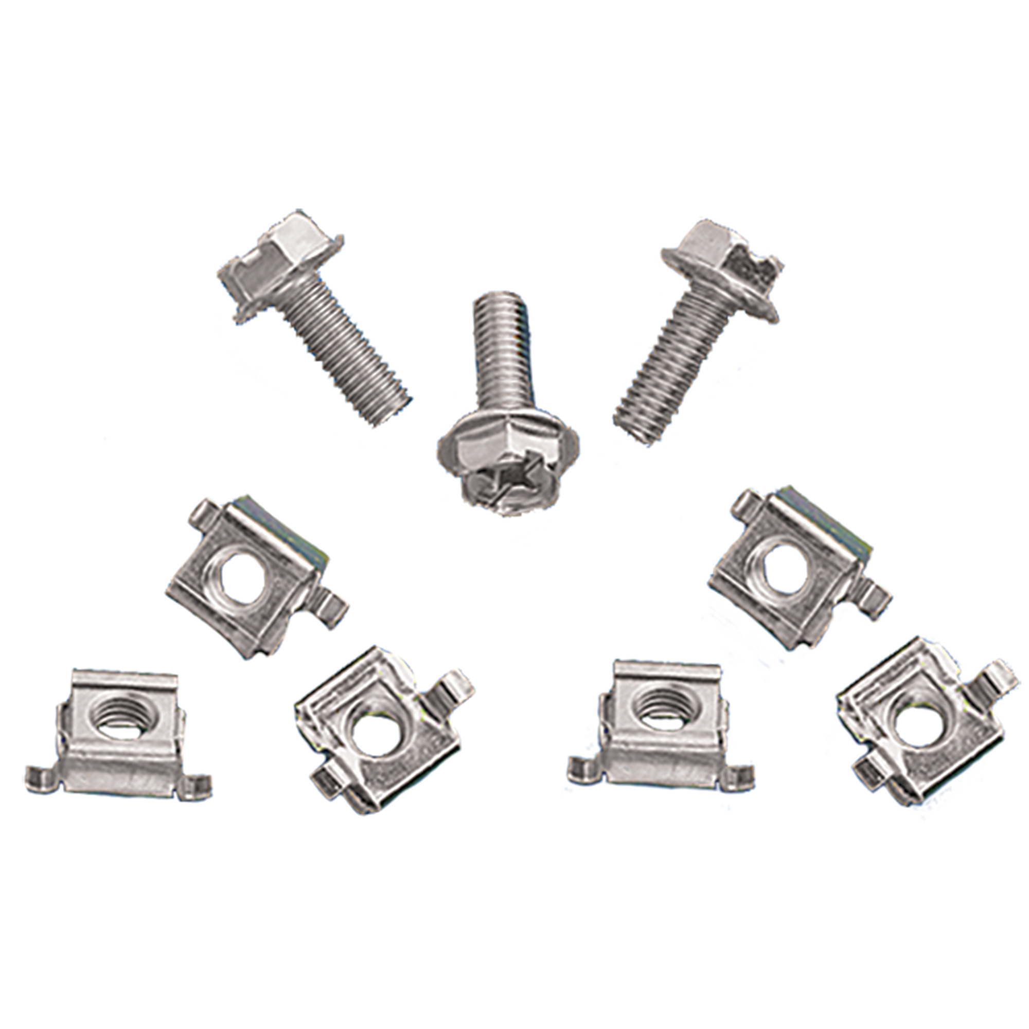 PGFGM6 ProLine Fastener Package, For Use With Rectangular Holes in The ProLine Frames, Steel