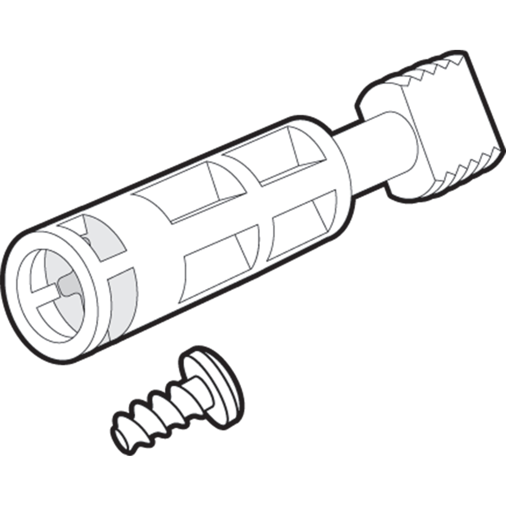 QEHK35 QLine E Q41Y Hardware Kit, For Use With QLine E Enclosures, 35 mm Screw, Polyamide