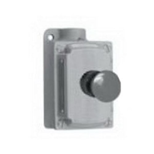 EDSC2714 Contender 1-Gang 1-Circuit Feed-Through Pushbutton Control Station, 600 V AC, 10 A, 1NO-1NC Contact, NEMA 3/7CD/9EFG NEMA Rating