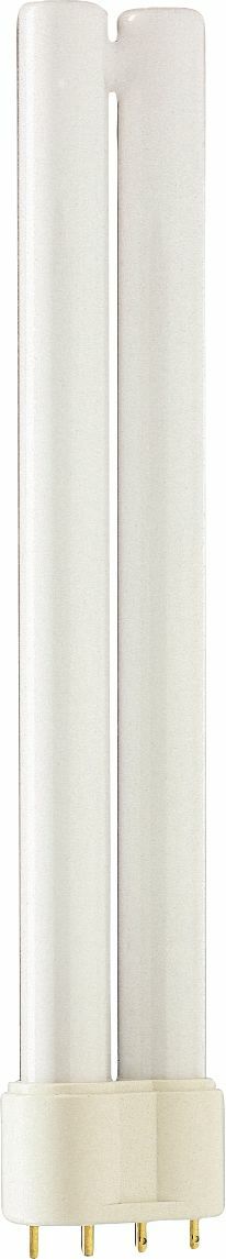 345017 Dimmable Long Non-Integrated Linear Compact Fluorescent Lamp, 18 W, 2G11 Linear Lamp, PL-L Shape, 1250 Lumens