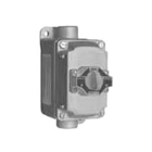 2-Circuit 1-Gang Selector Switch; Maintained Action, 3-Positions, 600 Volt AC