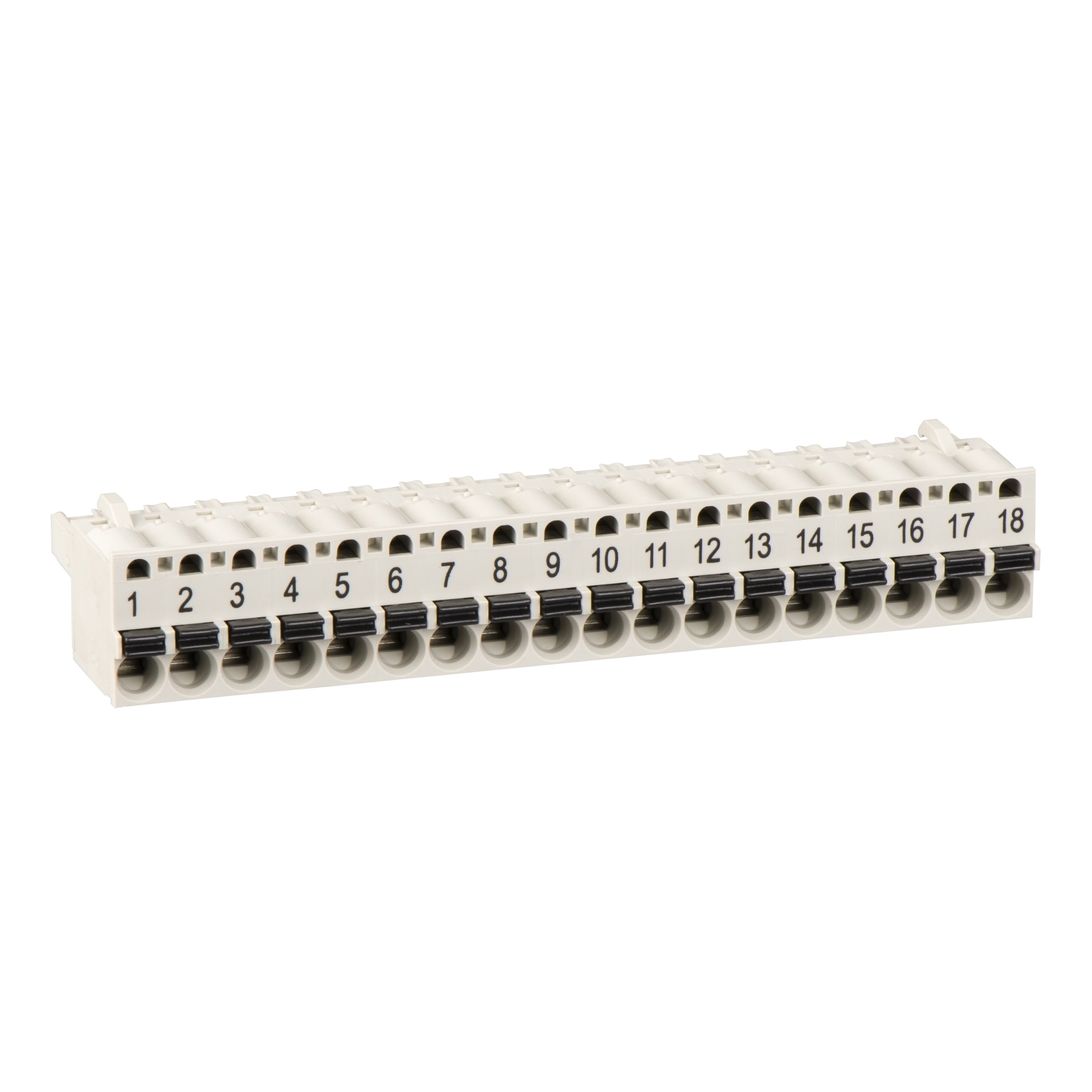 170XTS00200 Modicon Momentum 3-Row Terminal Block, Spring Wire Clamp, For Use With Modicon Momentum Automation Platform, Modicon Quantum Automation Platform