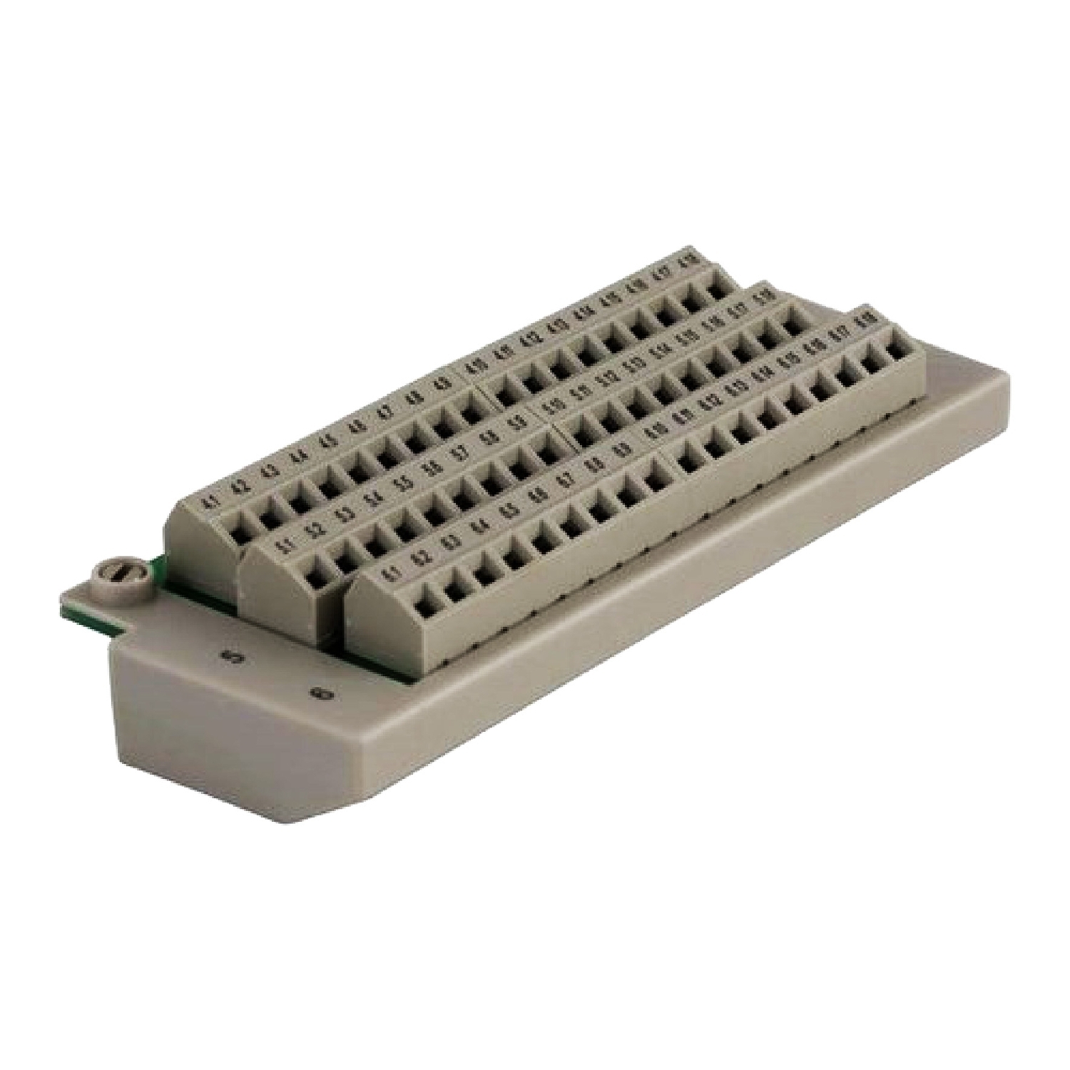 170XTS00401 Modicon Momentum 3-Row Busbar, Screw Wire Clamp, For Use With Modicon Momentum Automation Platform