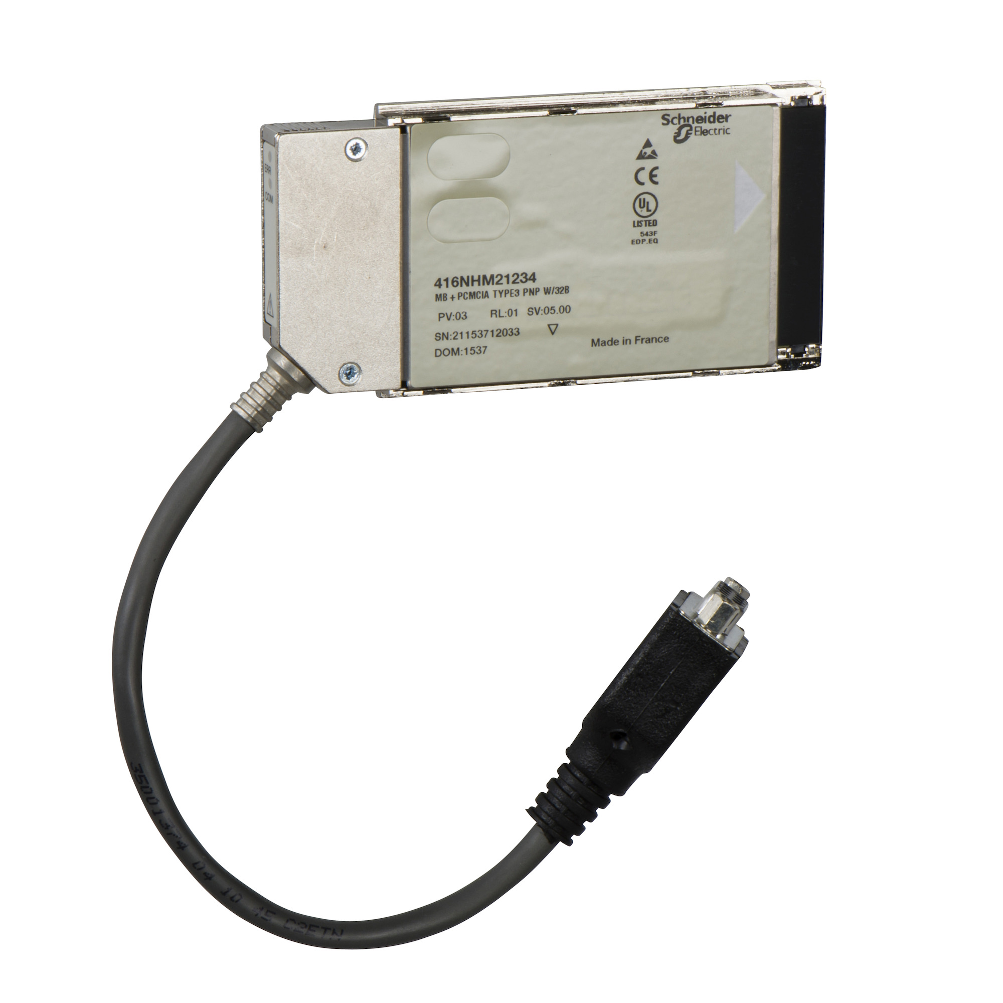 416NHM21234 Modicon Type III PNP PCMCIA Card