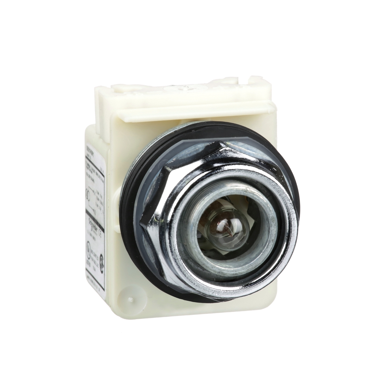 9001KP1 Harmony Normal Round Type K Pilot Light, 110/220 V AC Primary, 50/60 Hz, NEMA 1/2/3/3R/4/6/12/13/IP66 Enclosure