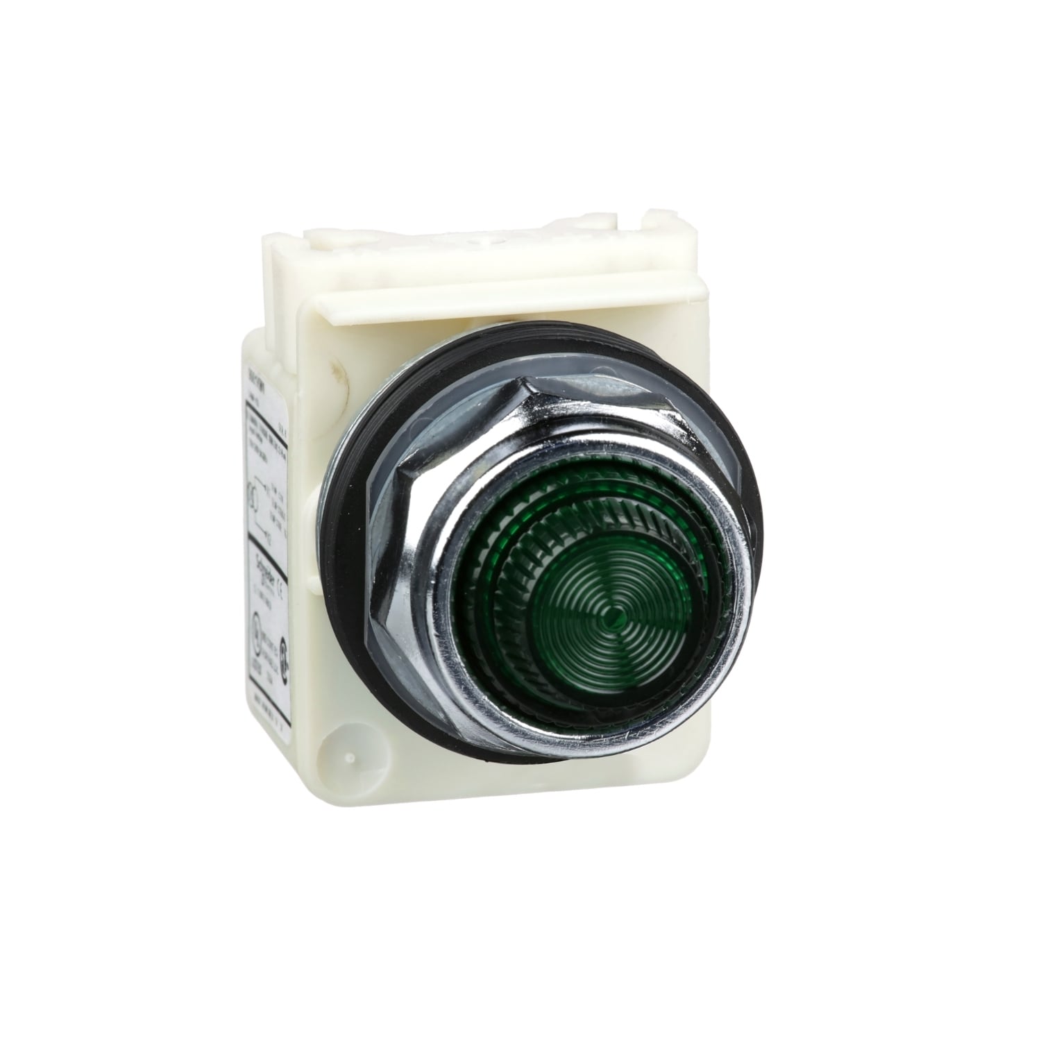 9001KP1G31 Harmony Type K Pilot Light, 110/120 V AC, Fresnel Glass Lens, Panel Mount