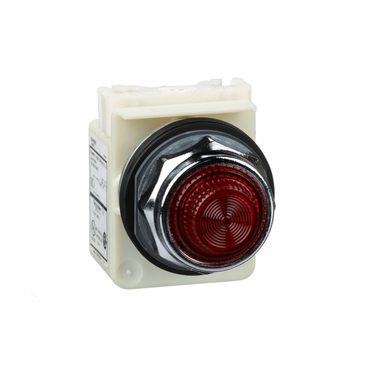 9001KP1R31 Harmony Type K Pilot Light, 110/120 V AC, Fresnel Glass Lens, Panel Mount