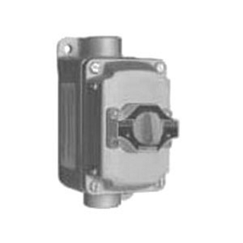 EFDCB17535 4-Circuit Feed-Through Factory Sealed Selector Switch, 600 V AC, 10 A