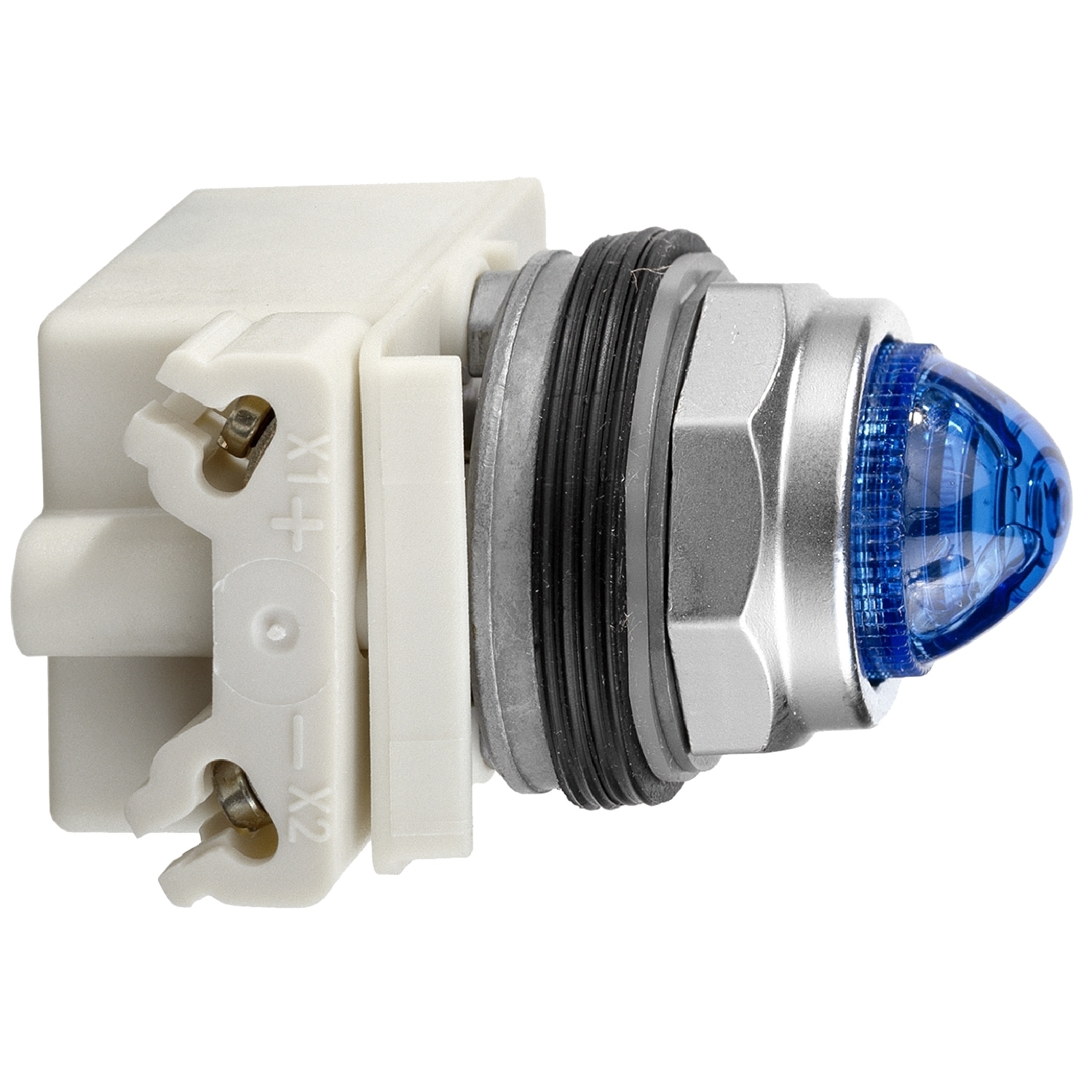 9001KP35LLL9 Harmony Type K Standard Pilot Light, 24 to 28 V AC/DC, 0.28 VA, Domed Lens, Panel Mount