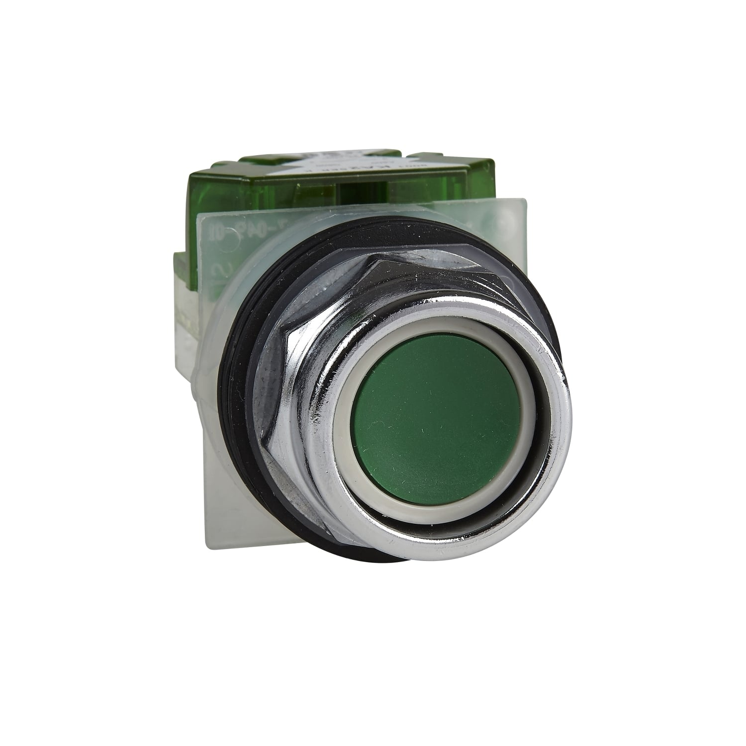 9001KR2GH5 Harmony Type K Heavy Duty Dusttight/Oiltight/Watertight Mechanically Interlocked Unmarked Non-Illuminated Pushbutton With Extended Guard, 30 mm, 45 mm, 48 mm, 56 mm, 1NO Contact, Slow Break Contact