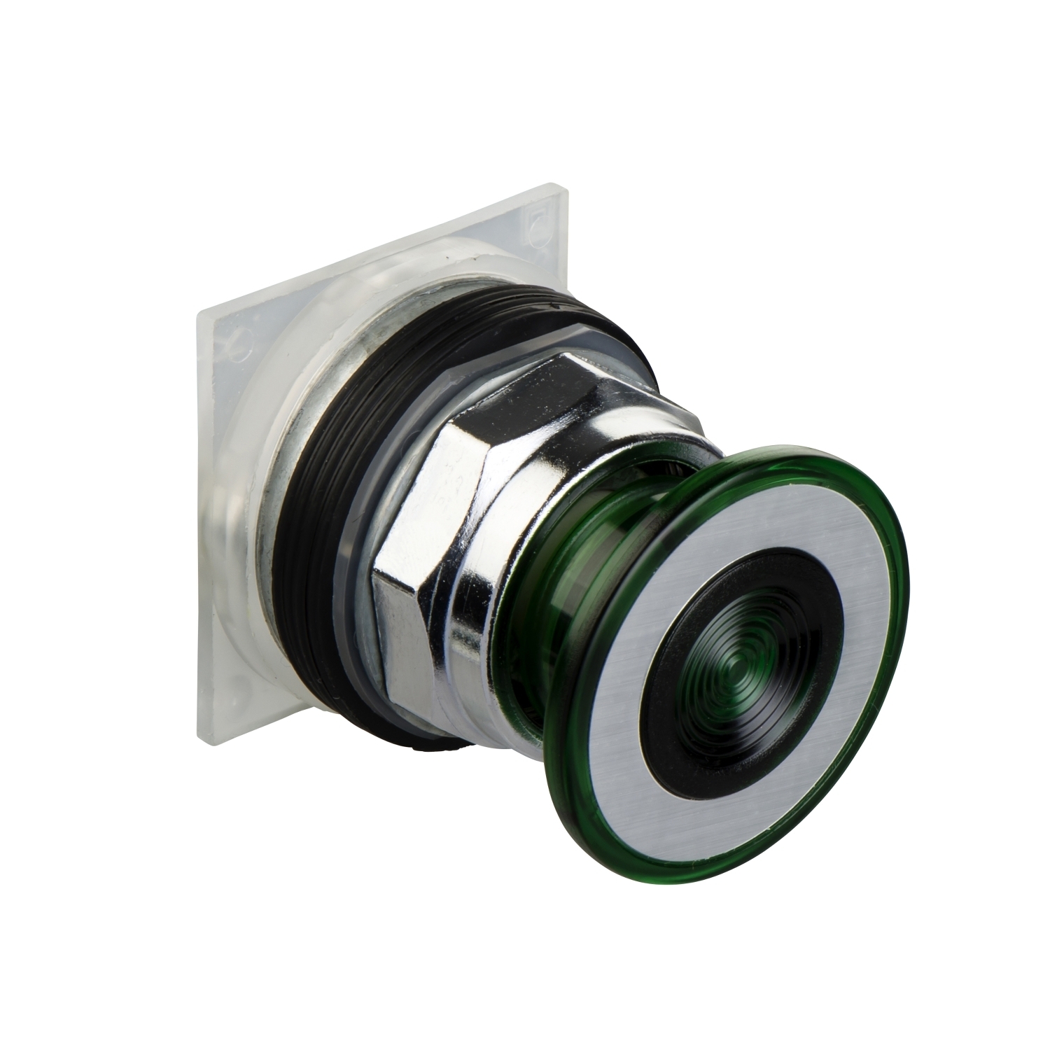 9001KR9G Harmony Type K Push-Pull Operator, 1.18 in, Green