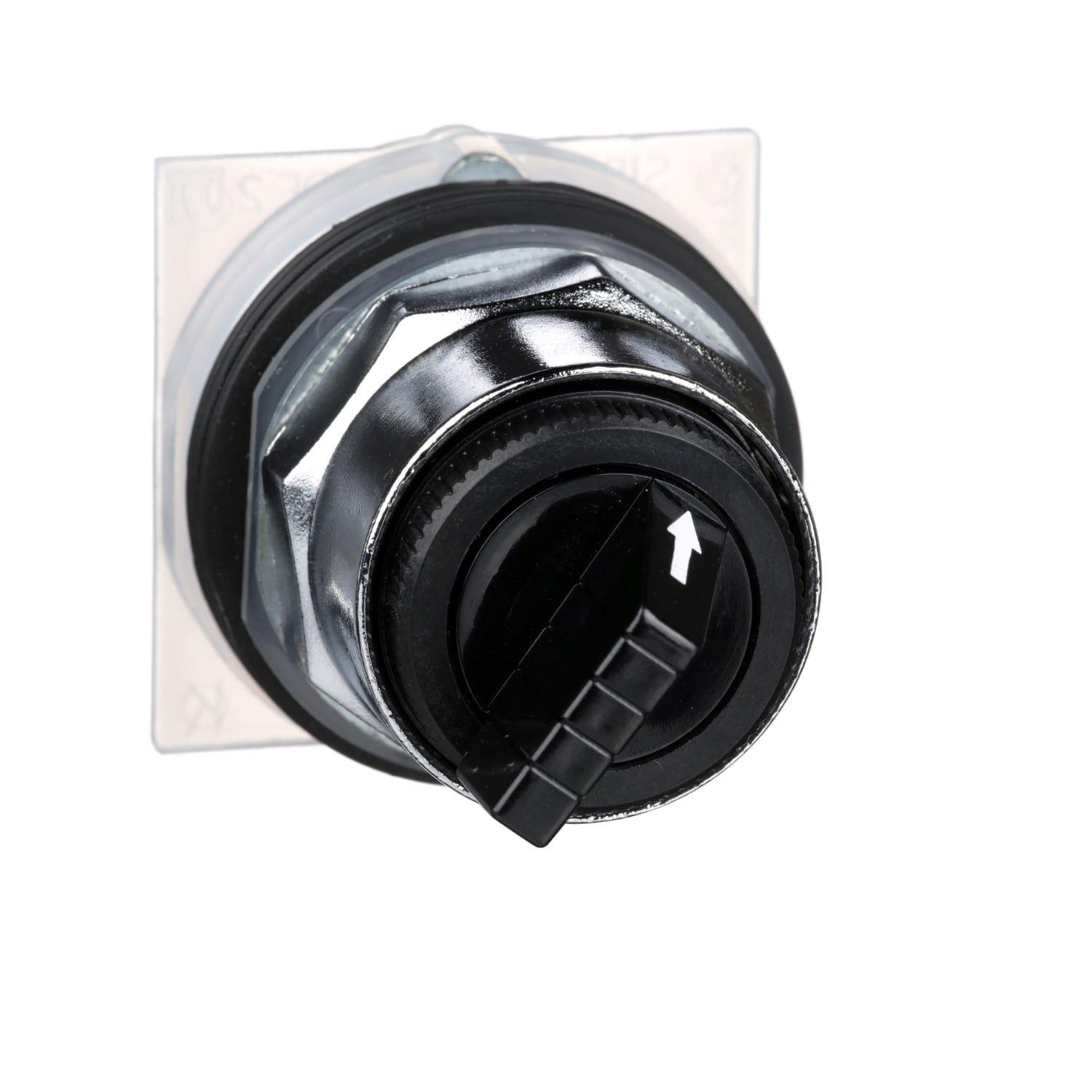 9001KS11B Harmony Heavy Duty Non-Illuminated Selector Switch Operator, 30 mm, Knob Operator, 2 Positions, Black