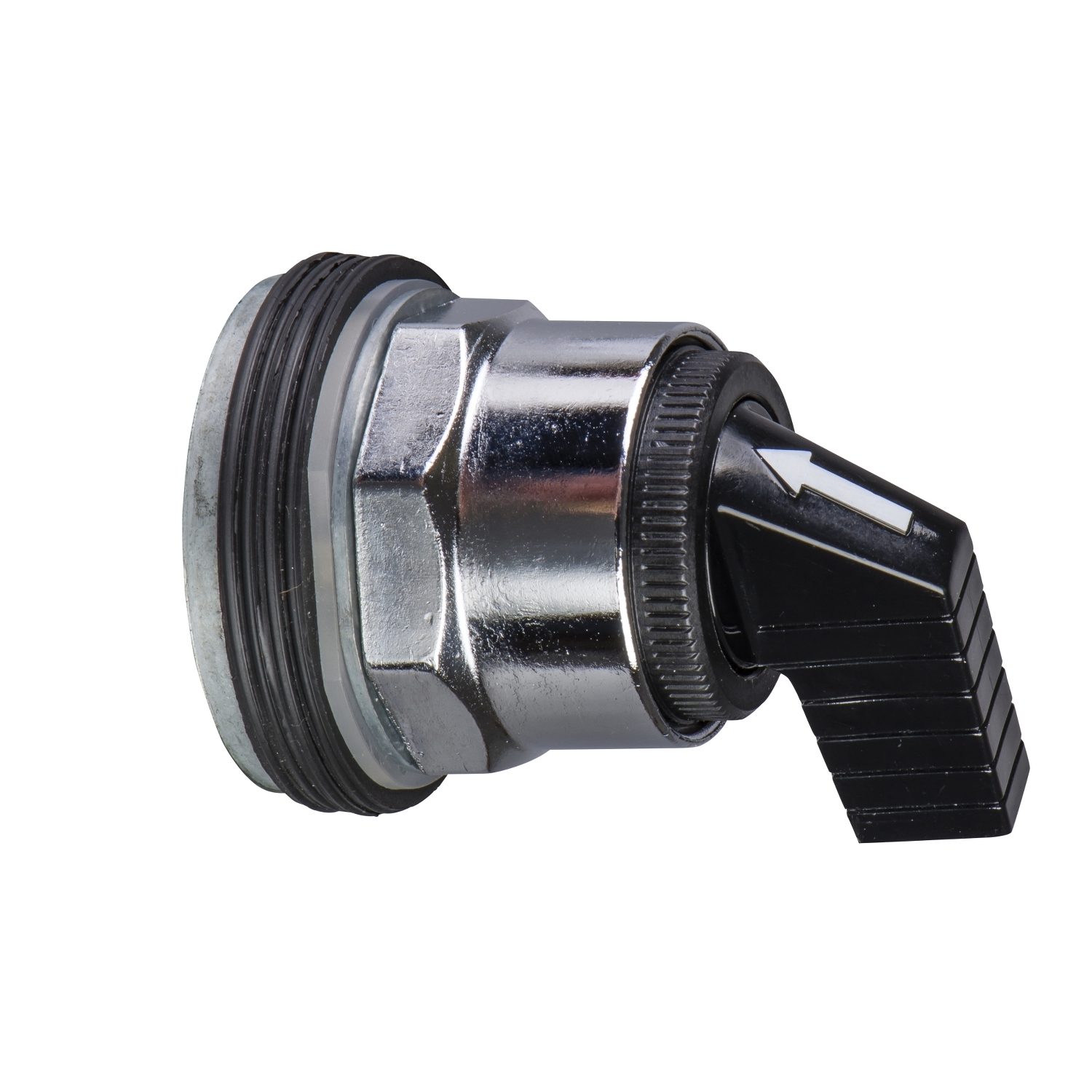 9001KS46FB Harmony Type K Dusttight/Oiltight/Watertight Heavy Duty Waterproof Non-Illuminated Selector Switch Operator, 30 mm, Long Lever Operator, 3 Positions, Black