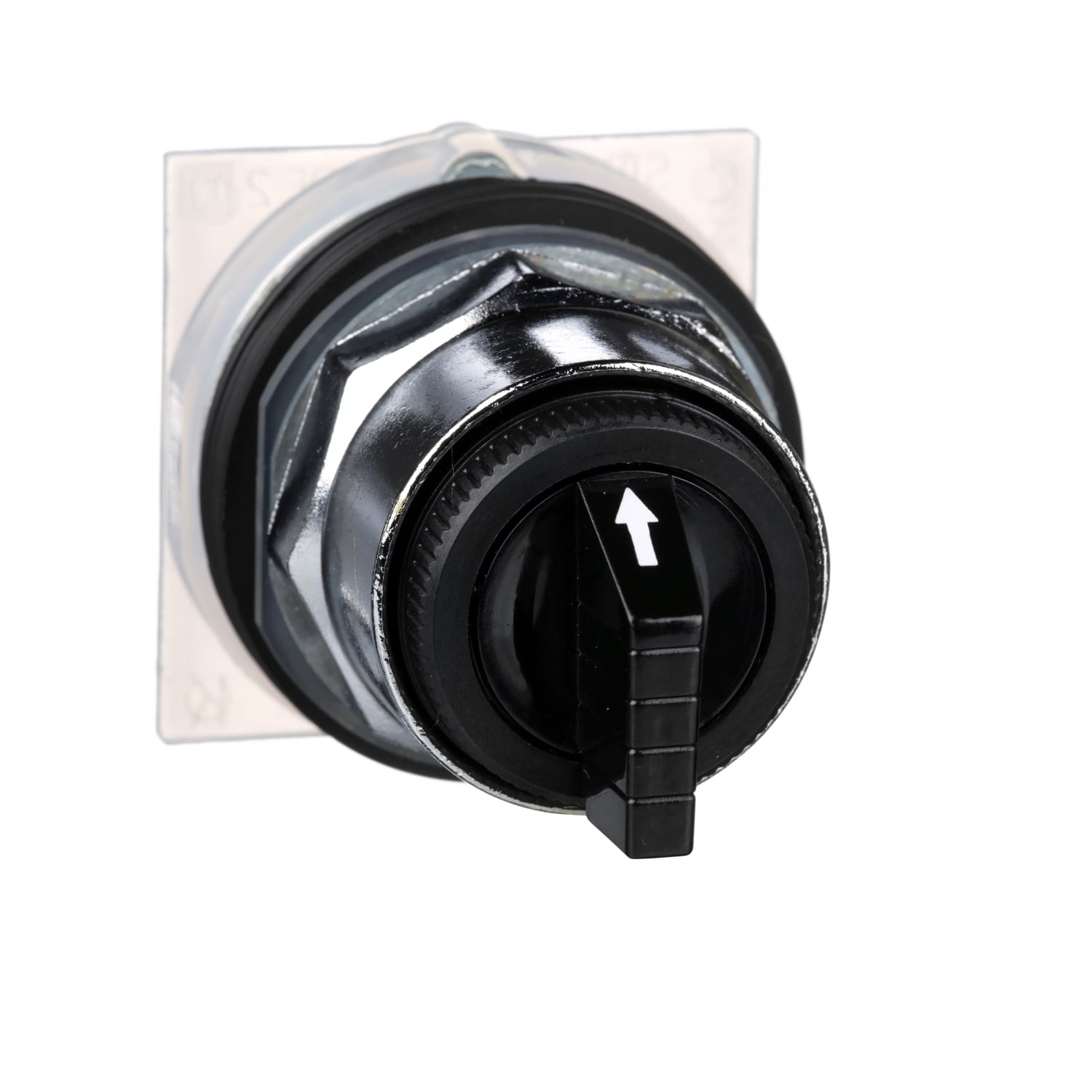 9001KS53B Harmony Heavy Duty Non-Illuminated Selector Switch Operator, 30 mm, Knob Operator, 3 Positions, Black
